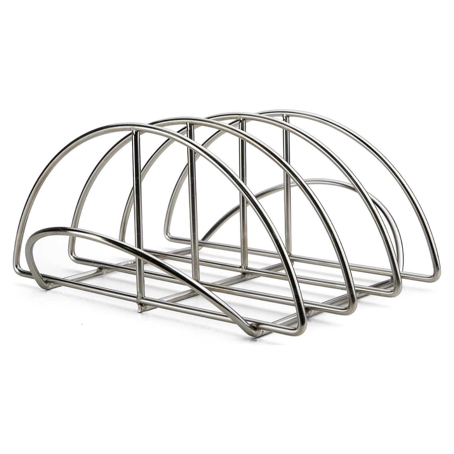 Soporte para Costillas BBQ GriAddict Acero Inoxidable 3 Costillas