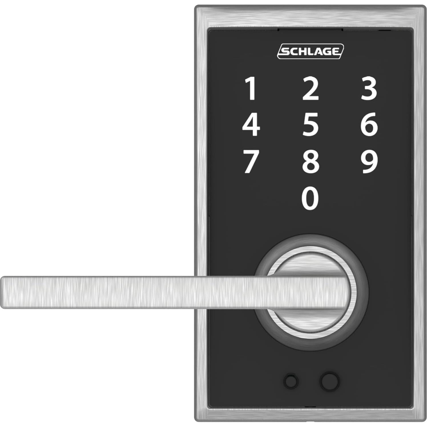 Cerradura Táctil Schlage FE695 CEN 626 LAT Cromo Satinado