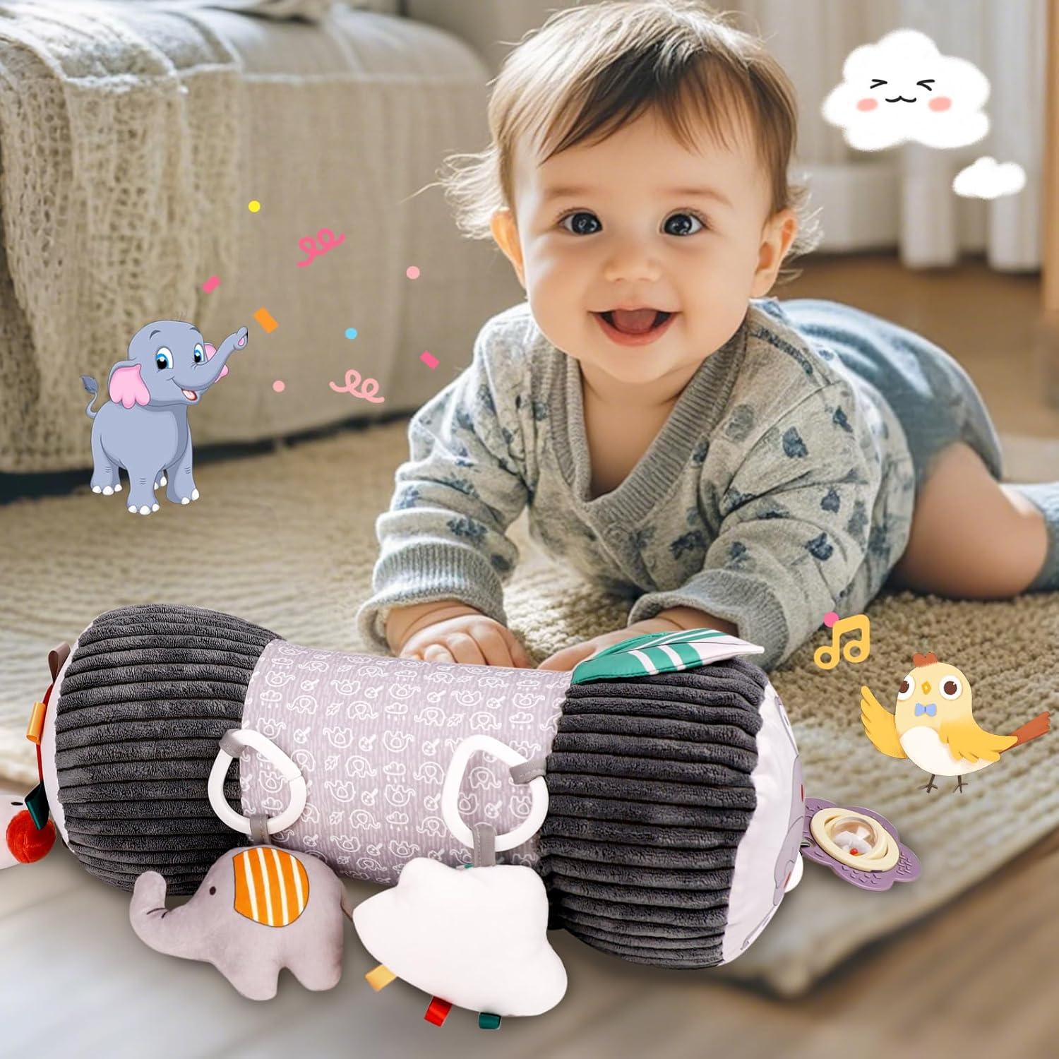 Almohada Inflable para Bebés Blublu Park Elefante 3-12 Meses