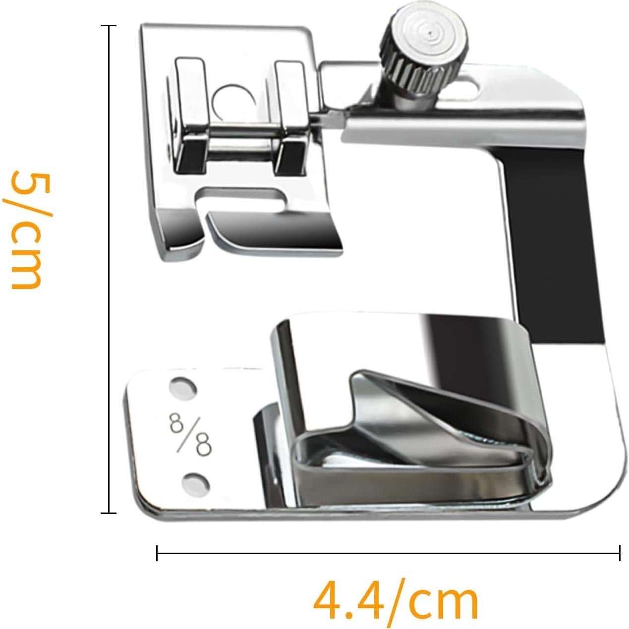 ANYQOO Juego de Pies de Prensatelas para Dobladillo 3 Piezas