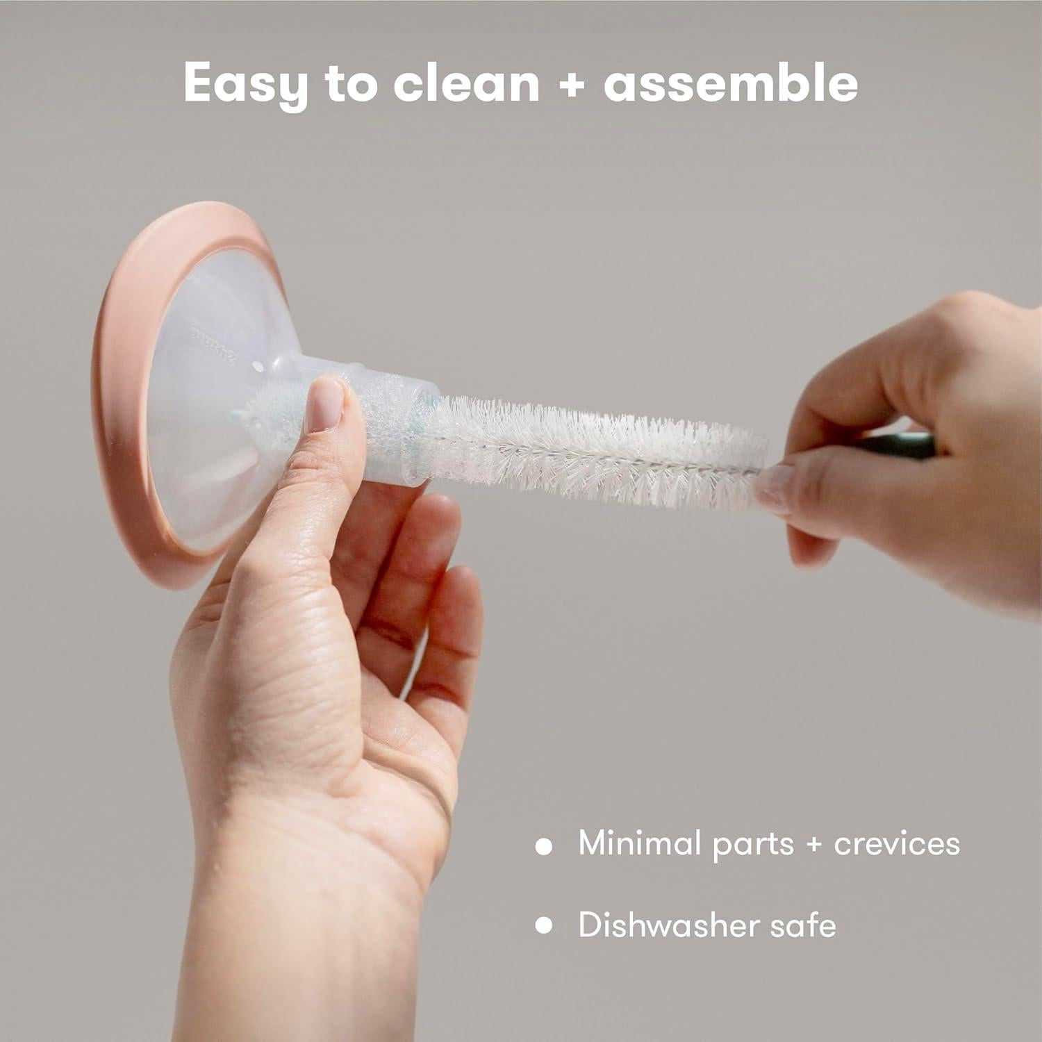 Bomba de Pecho 2-en-1 Frida Mom - Manual y Automática Inalámbrica