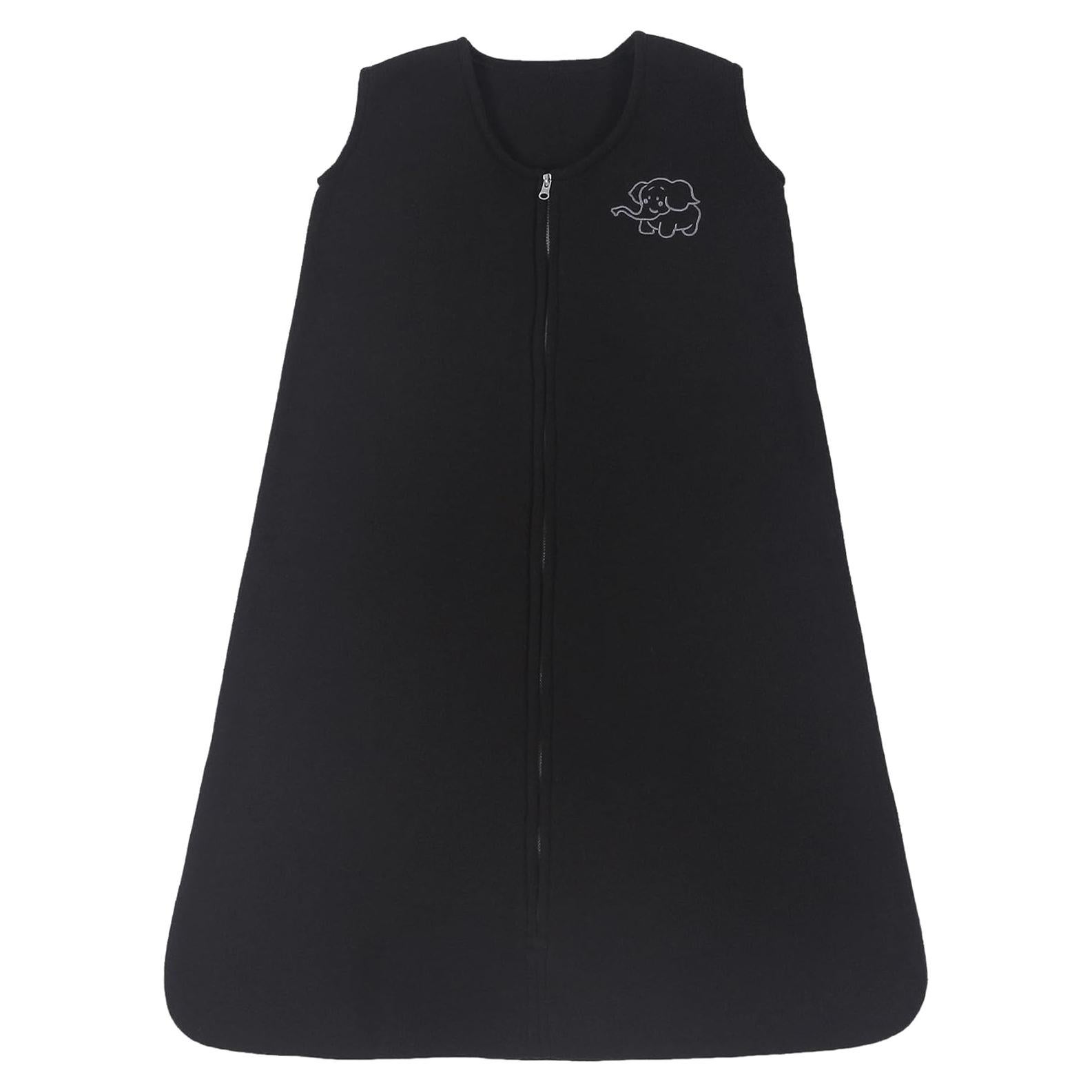 Saco de Sueño Belsden Microforro Negro 6-12M TOG 1