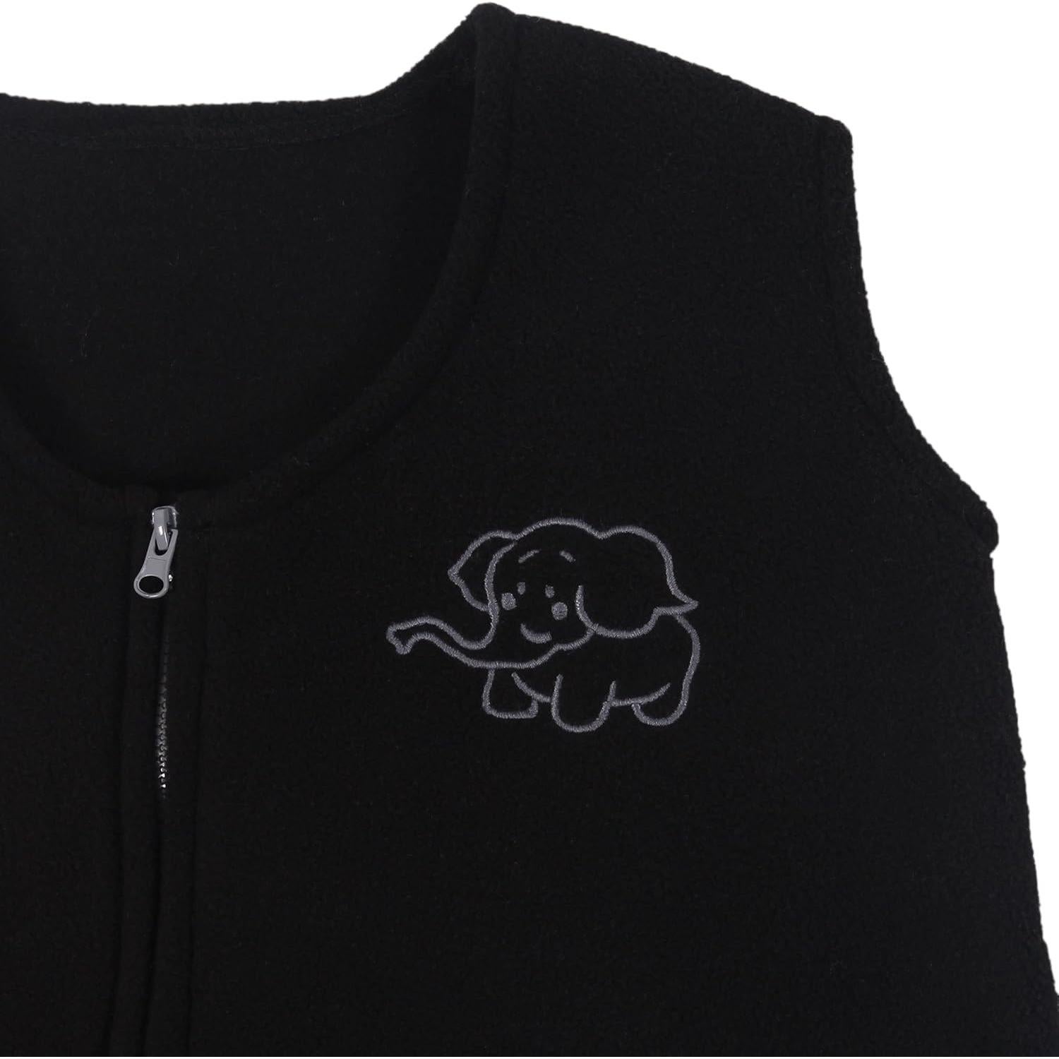 Saco de Sueño Belsden Microforro Negro 6-12M TOG 1