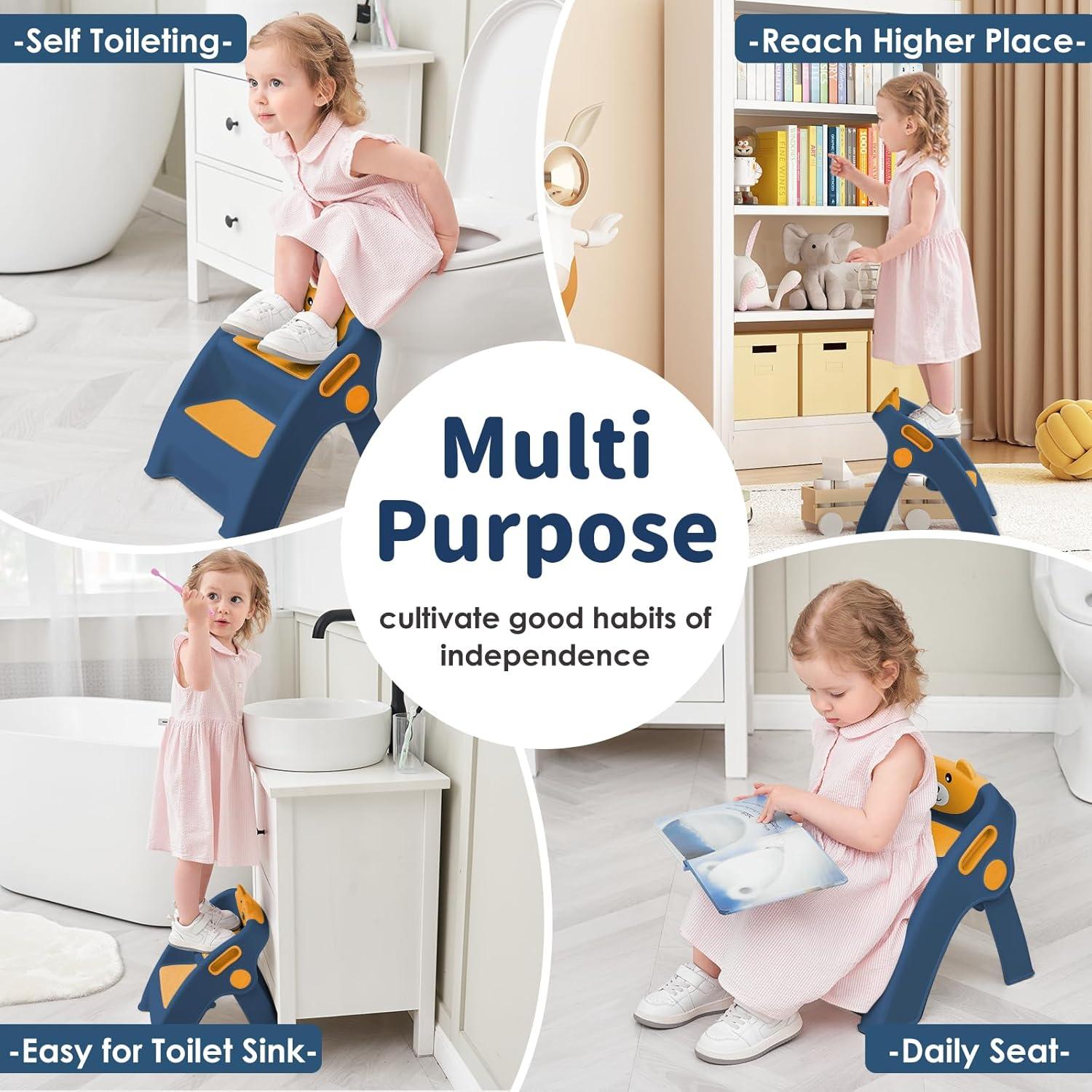 Escalera Plegable para Niños Joyingbaby 2 Pasos Antideslizante