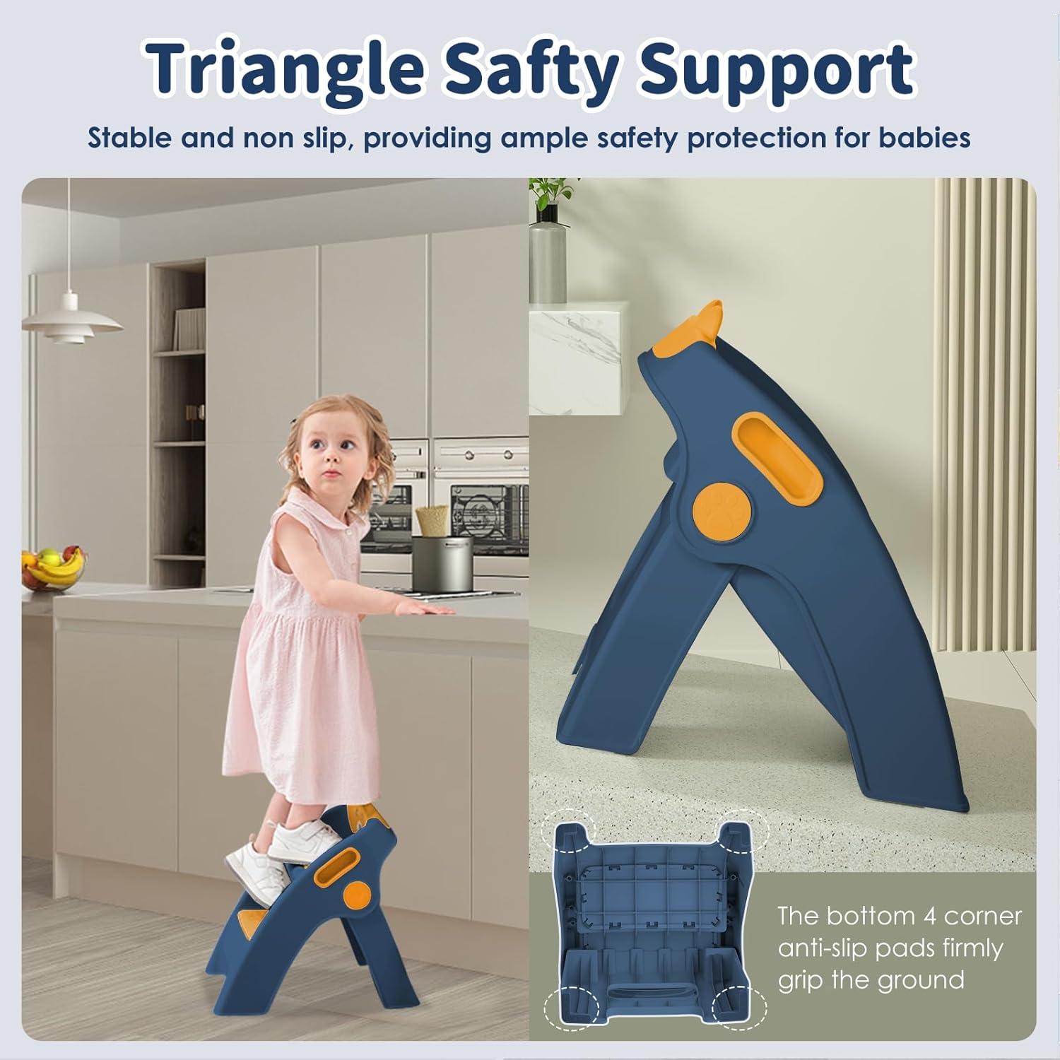 Escalera Plegable para Niños Joyingbaby 2 Pasos Antideslizante