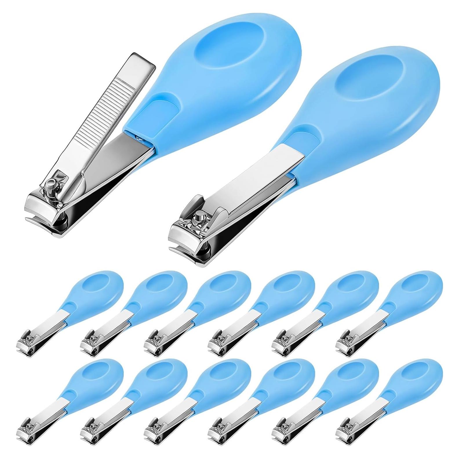Cortauñas para Bebés Leriton 12 Pcs Azul Acero Inoxidable
