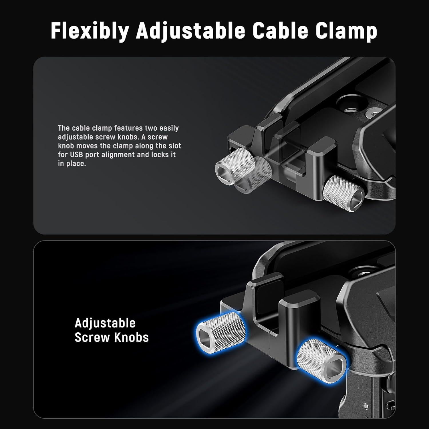 Soporte SSD NEEWER PA065 para Jaula de Teléfono 40-65mm
