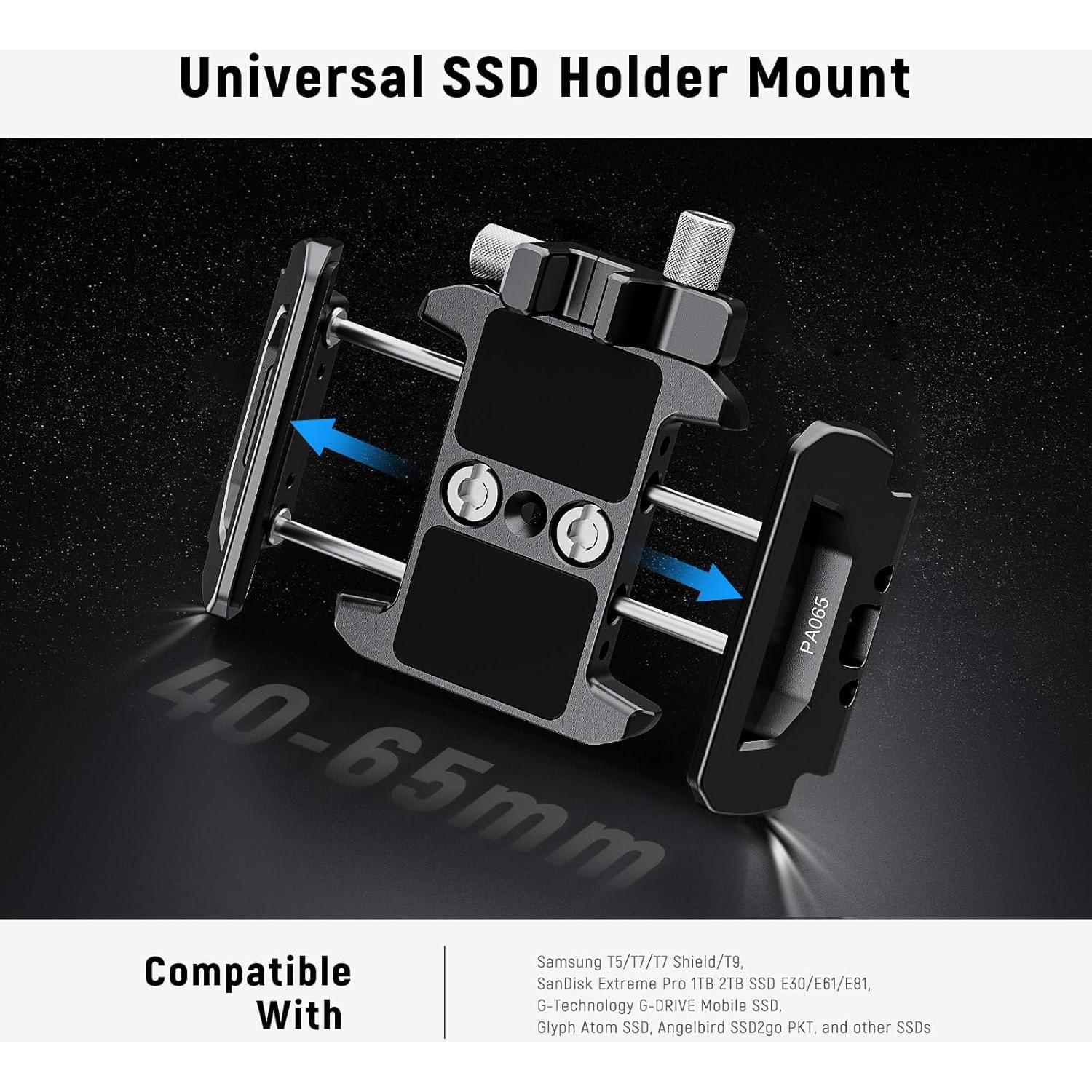 Soporte SSD NEEWER PA065 para Jaula de Teléfono 40-65mm