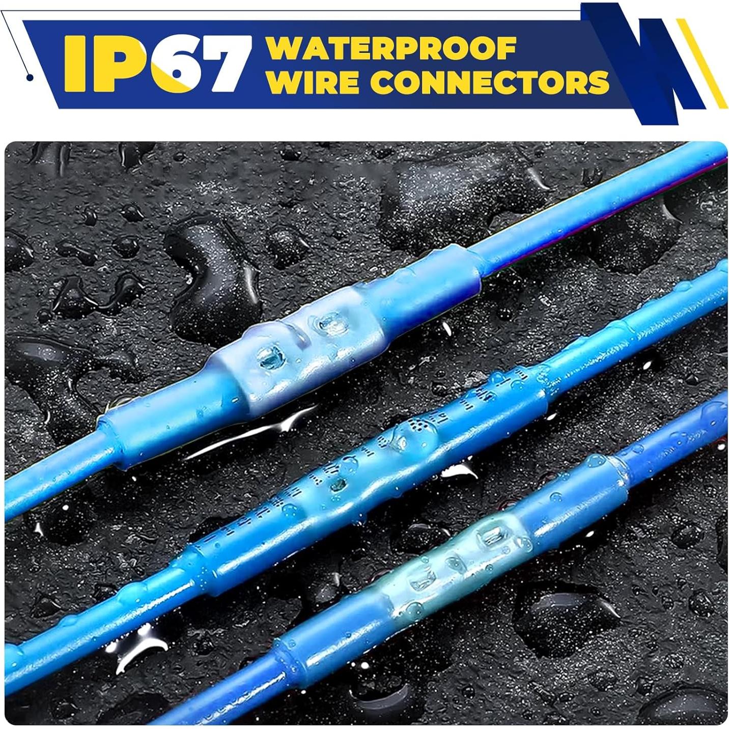 Kit de Conectores de Cable Termoretráctiles FORCA 740pcs AWG 16-14