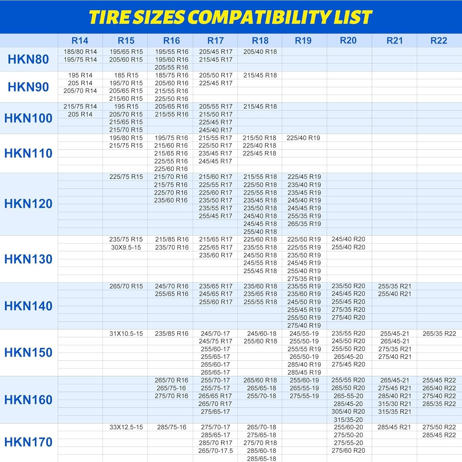Cadenas de Nieve Artizles HKN80 para Neumáticos SUV - Instalación Rápida