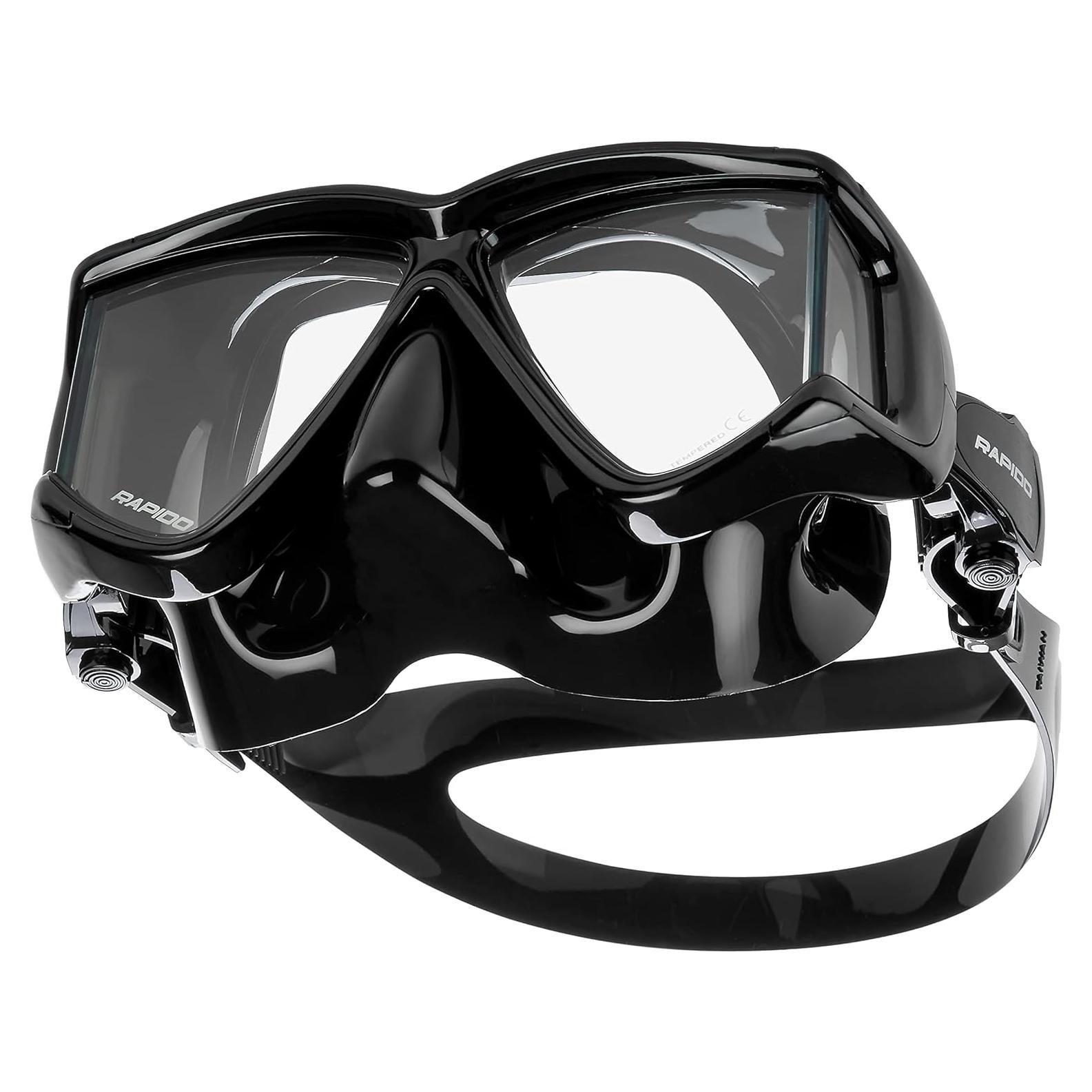 Máscara de Snorkel Phantom Aquatics PANTO-180 4 Ventanas