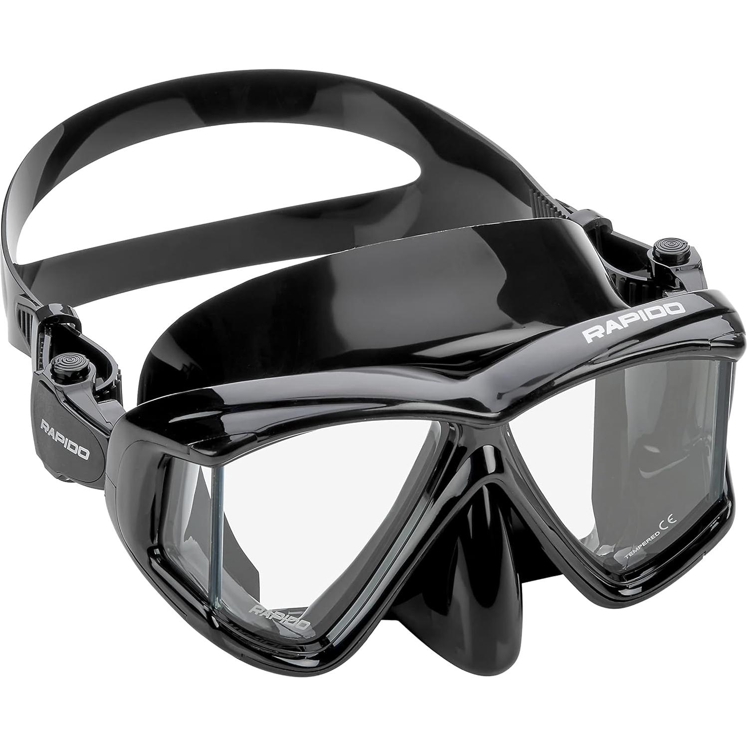 Máscara de Snorkel Phantom Aquatics PANTO-180 4 Ventanas