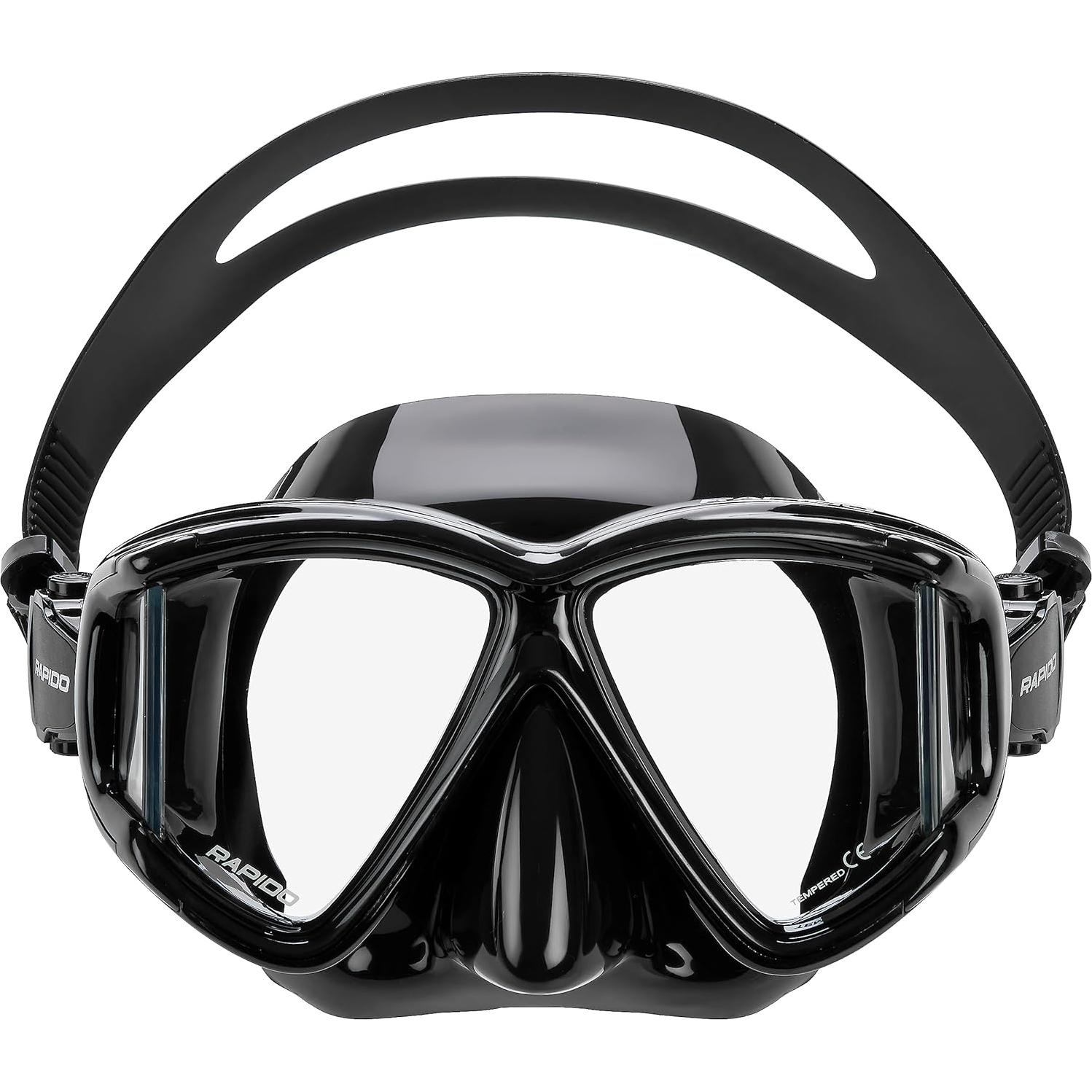 Máscara de Snorkel Phantom Aquatics PANTO-180 4 Ventanas