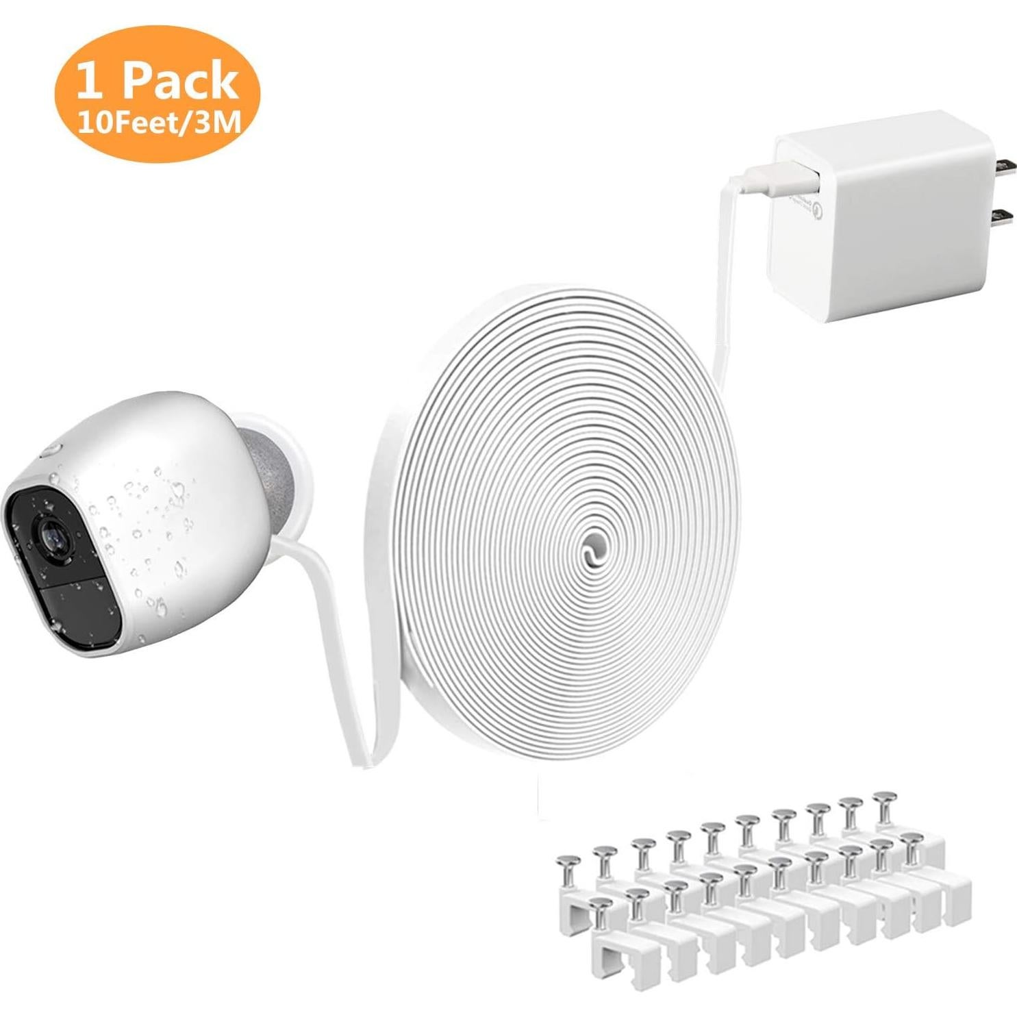 Cable de Alimentación 3M EaseBuy para Cámaras Arlo Pro y Go