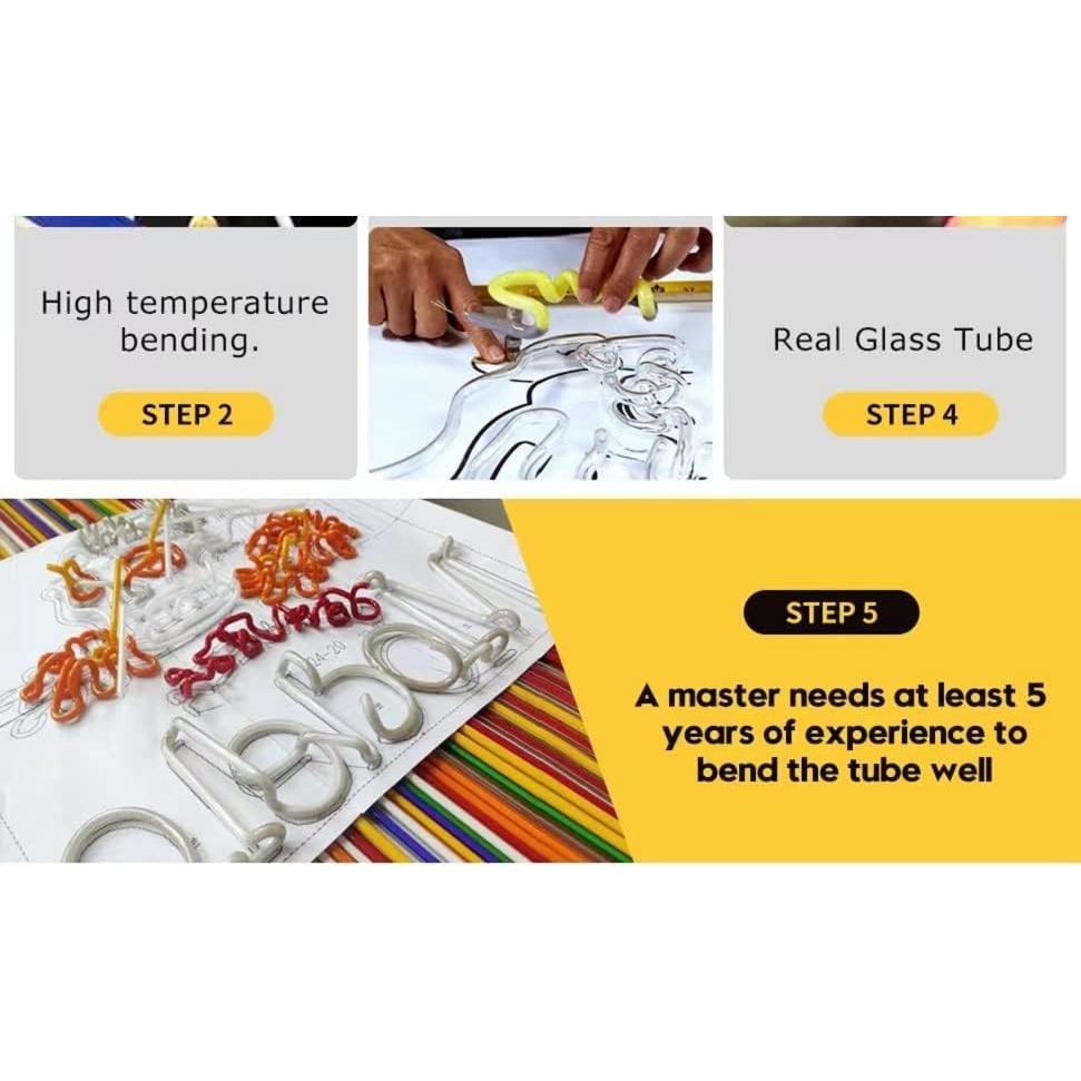 Arte Neon Loro 40x33cm ZHAOYANG Decoración Hogar