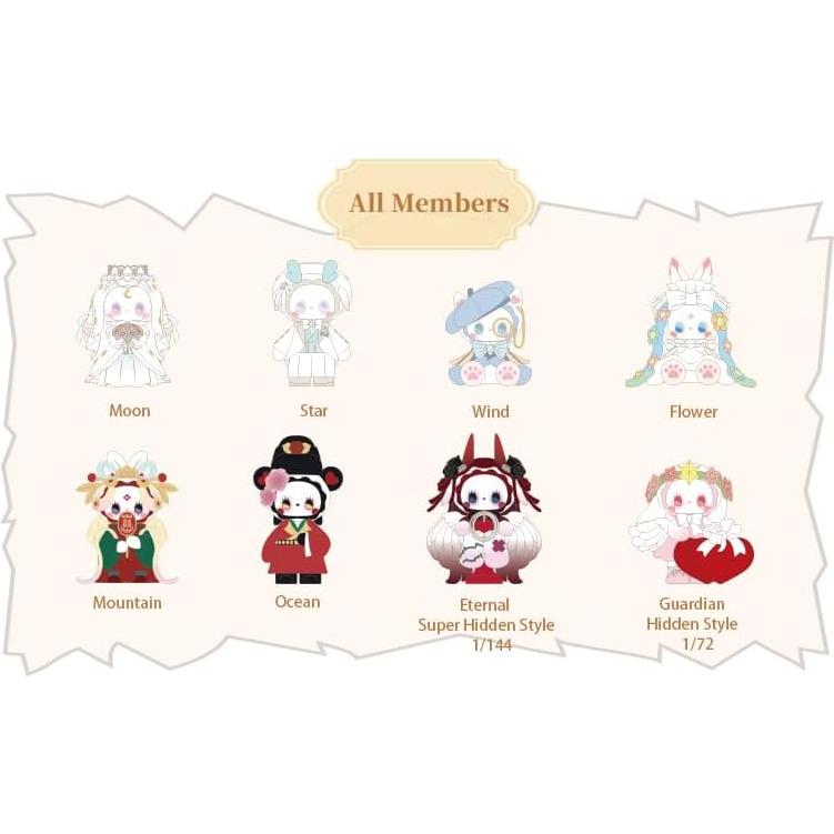 Caja Sorpresa 3PCS Serie Amada Lucky Emma - Figuras Kawaii