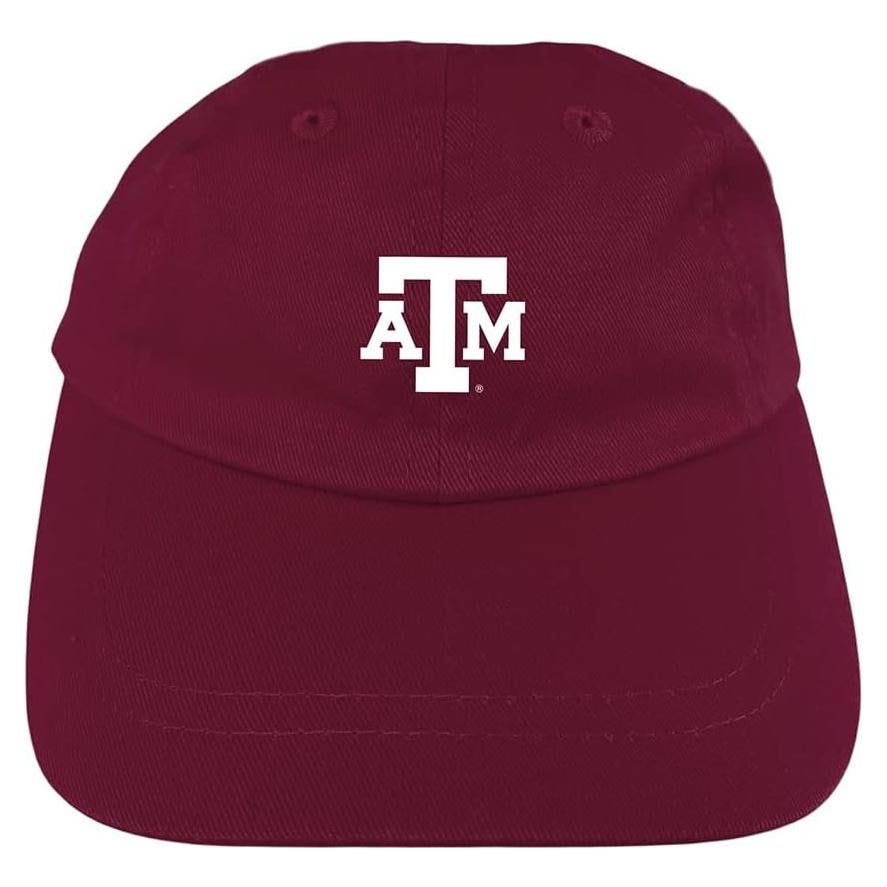 Gorra de béisbol para bebés Texas A&M Aggies 100% algodón