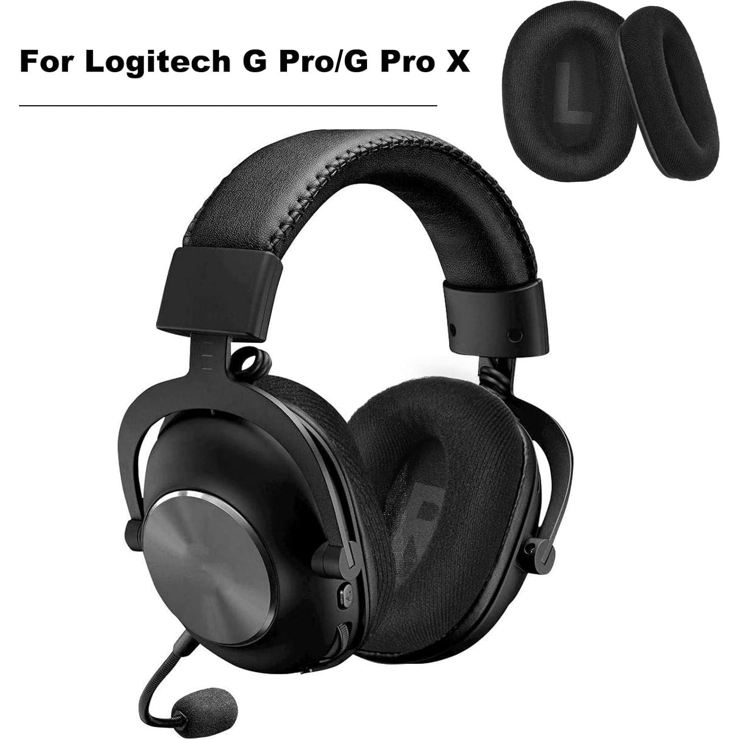 Almohadillas de Repuesto Logitech G Pro/G Pro X - Forro de Lana
