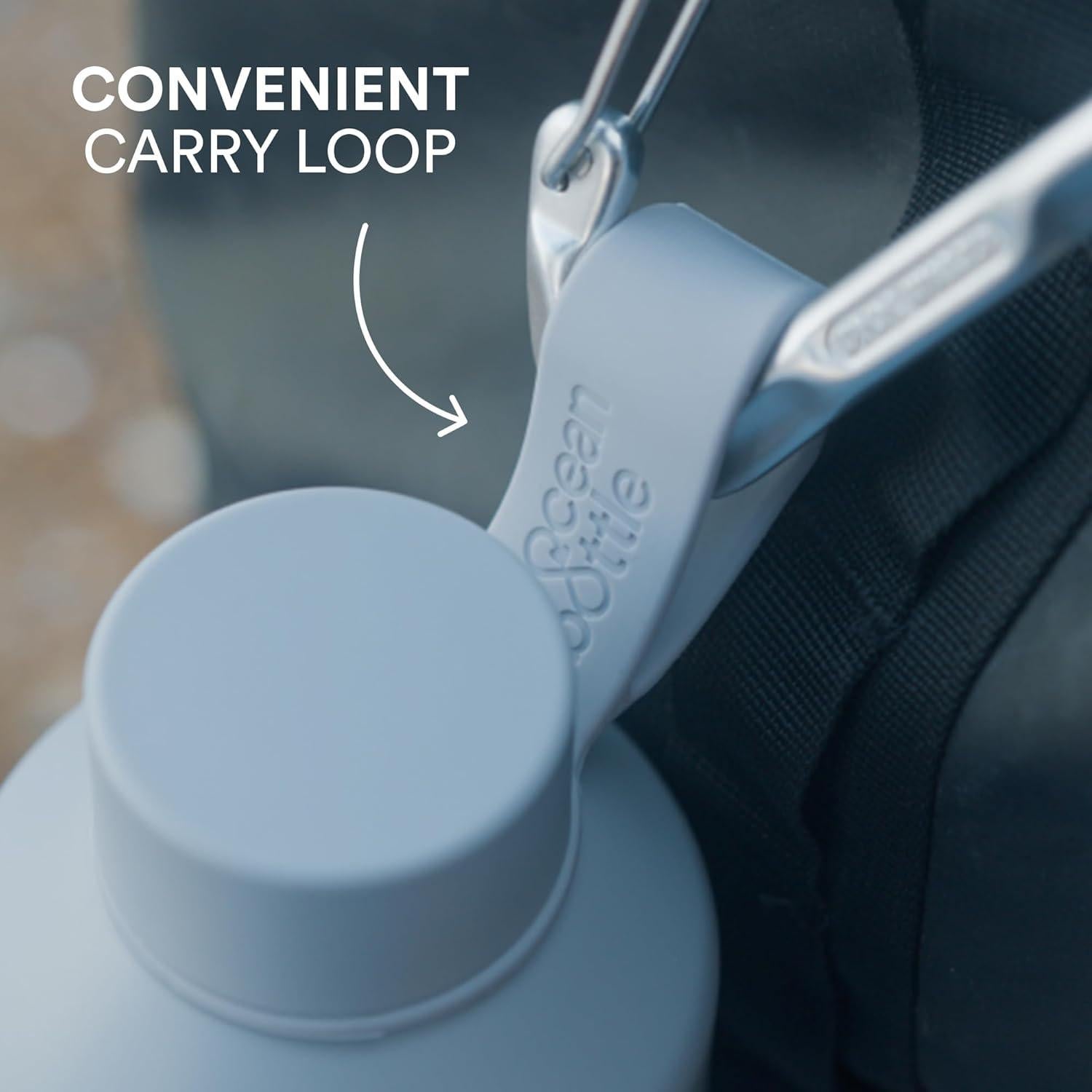 Botella Oceánica 500 ml Acero Inoxidable Verde Bosque Ecológica