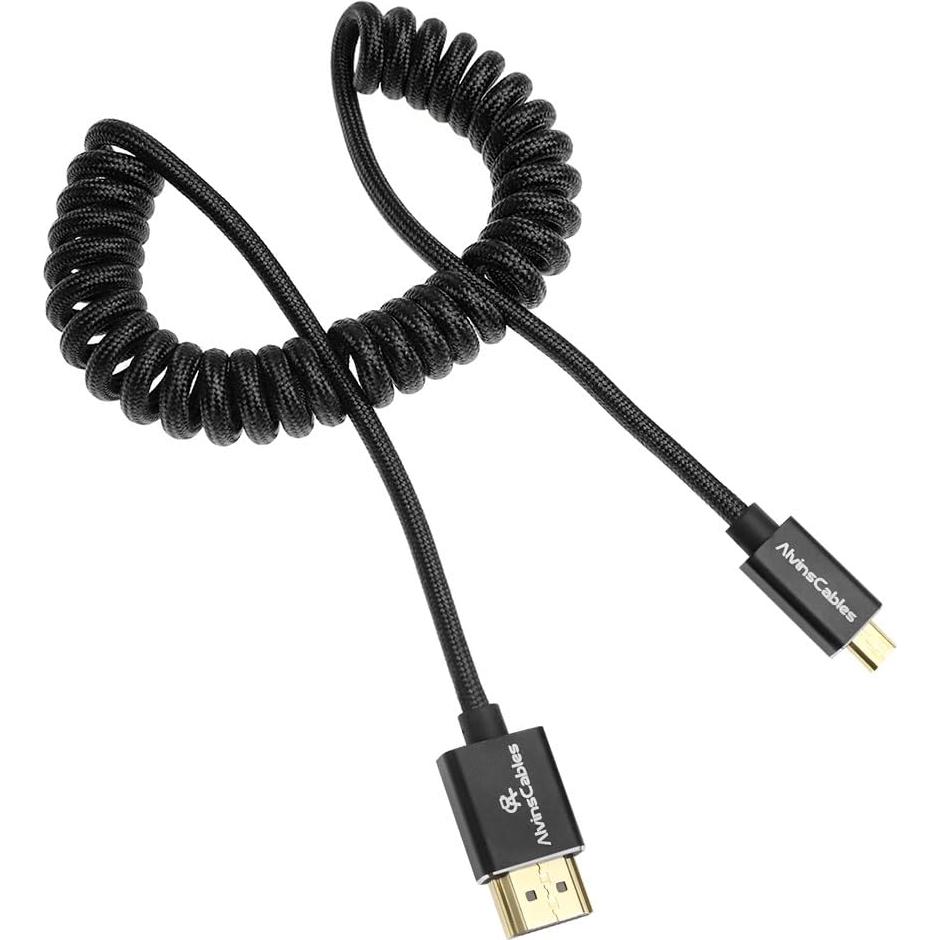 Cable HDMI 2.1 Micro a HDMI Cables de Alvin 8K 60Hz 70cm