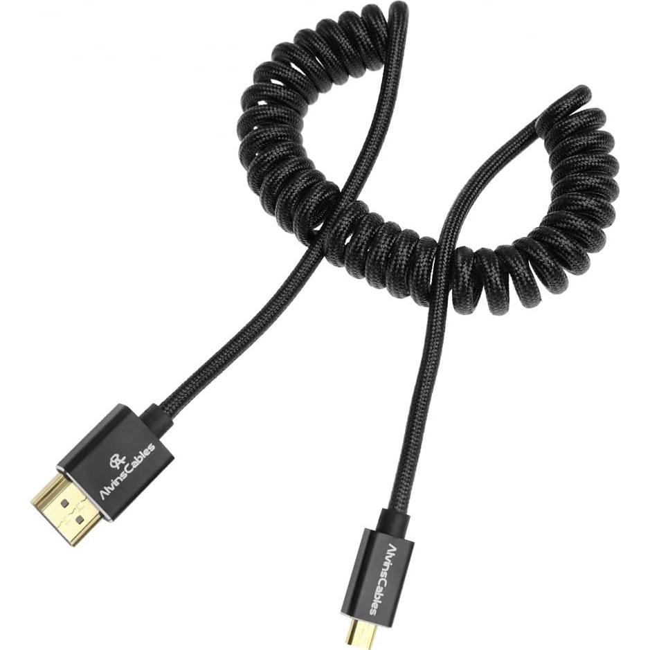 Cable HDMI 2.1 Micro a HDMI Cables de Alvin 8K 60Hz 70cm