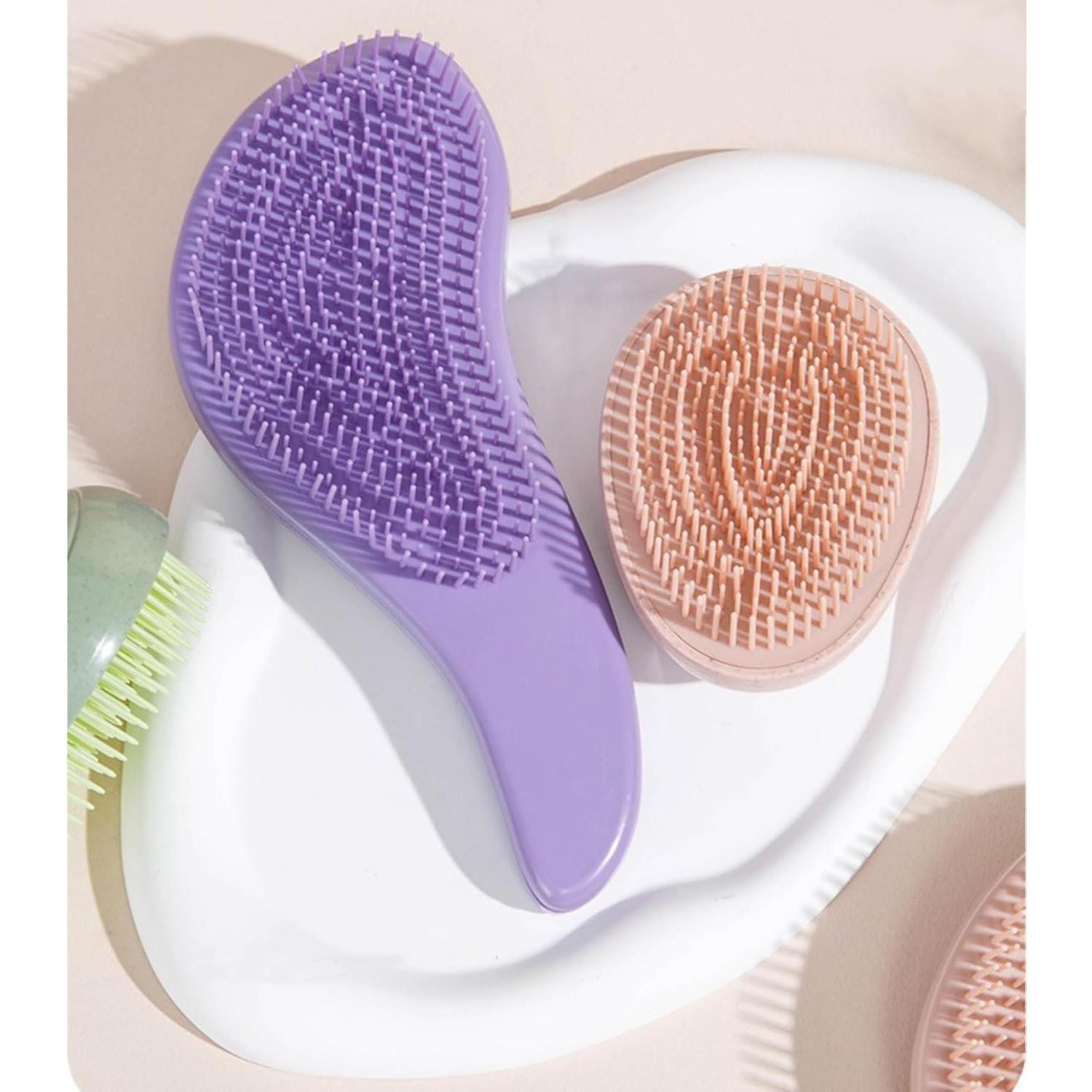 Masajeador de cuero cabelludo SanQiuShe 3 en 1 Beige