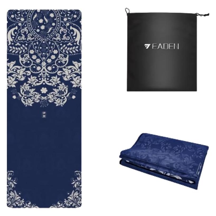 Esterilla de Yoga Plegable IEADEN Ecológica Antideslizante 182.88x66.04cm