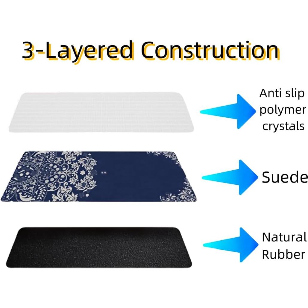 Esterilla de Yoga Plegable IEADEN Ecológica Antideslizante 182.88x66.04cm