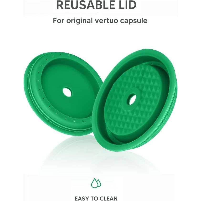 Cápsulas de Café Reutilizables i Cafilas Verde y Marrón