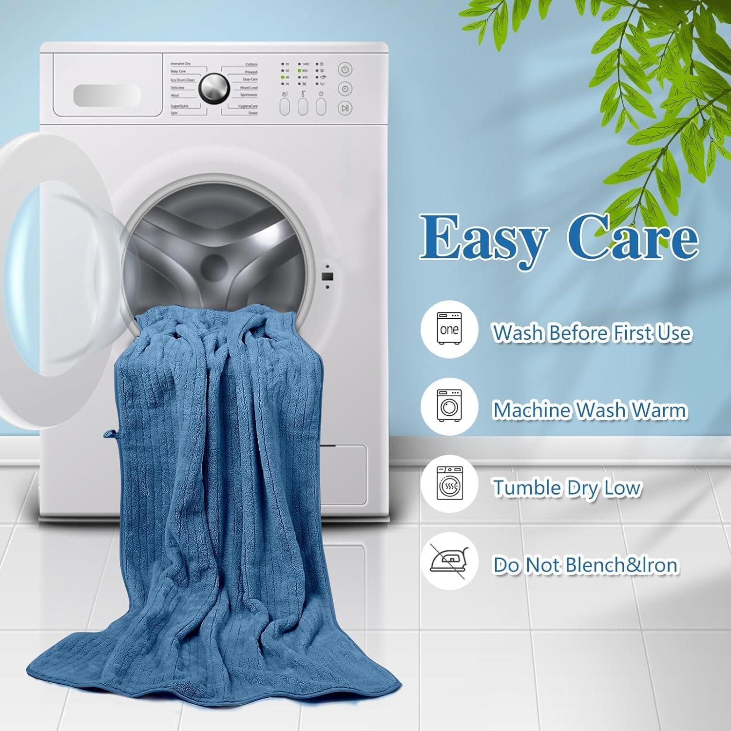 Toalla de Baño YHPDYL Microfibra 89x178cm Secado Rápido