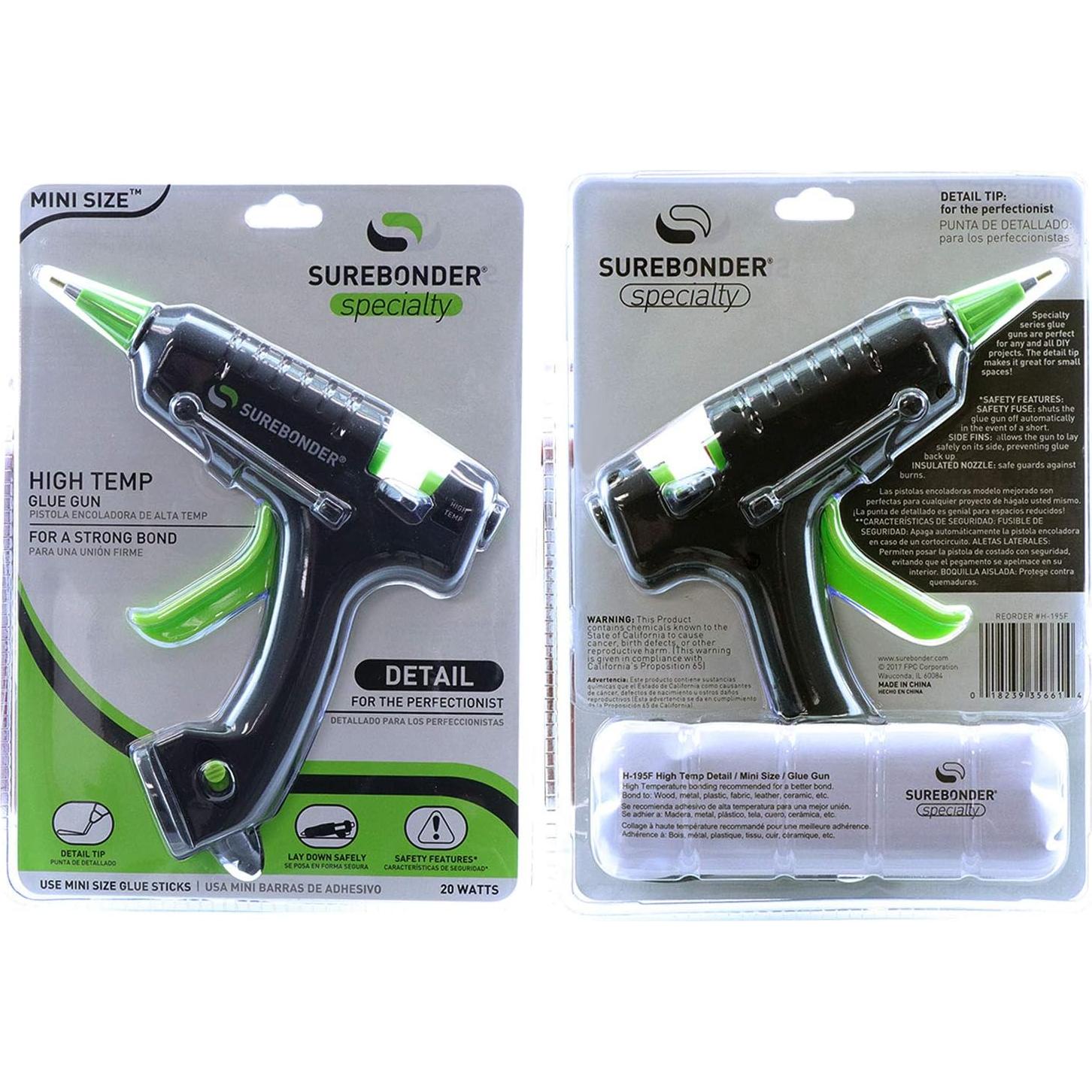 Pistola de Pegamento Caliente Surebonder H-195F 20W Alta Temperatura