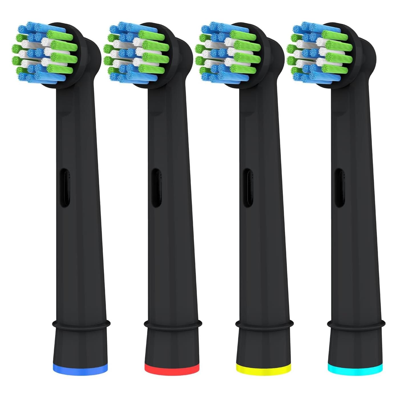 Cabezas de cepillo de dientes Irfatu para Oral-B, paquete de 4