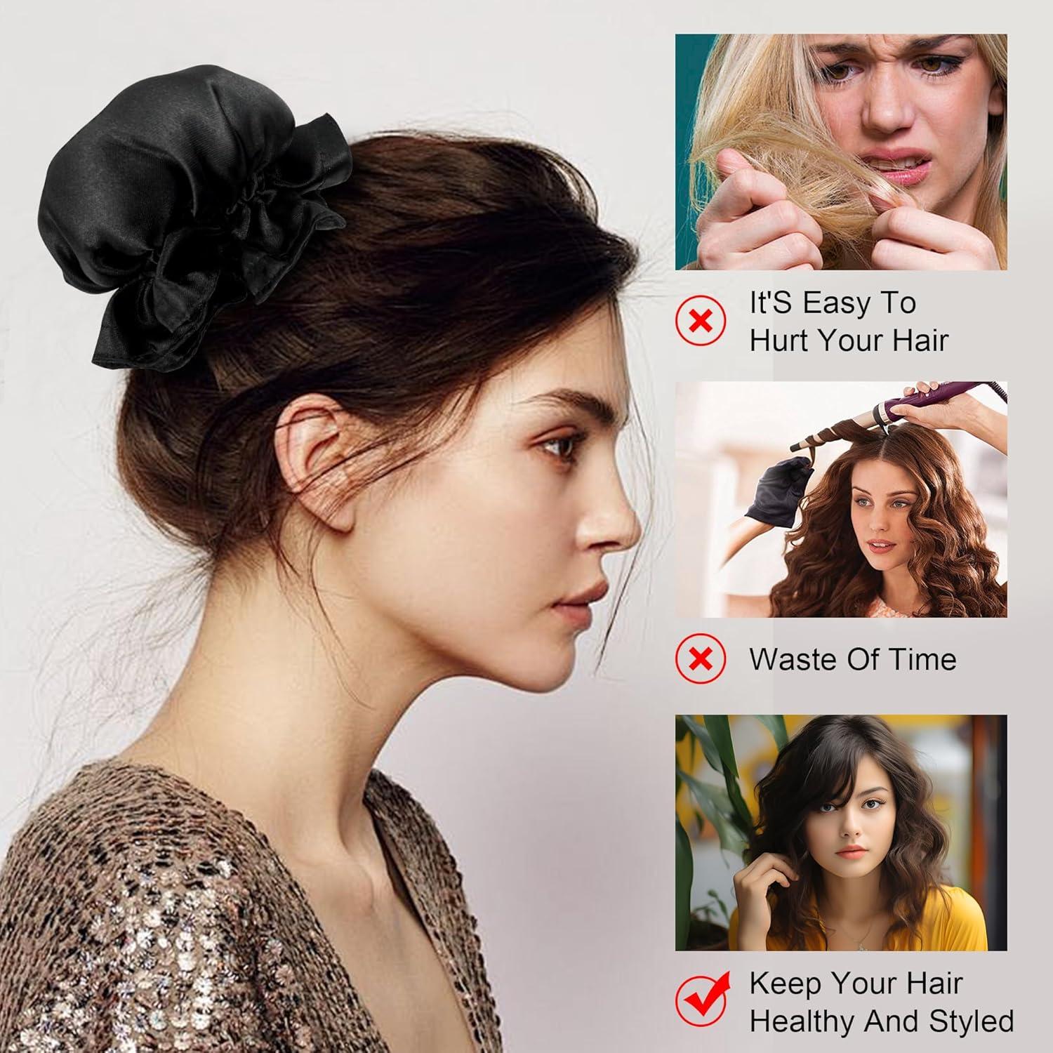 Juego de Rizadores de Cabello Sin Calor RYTABEE - 6 Piezas