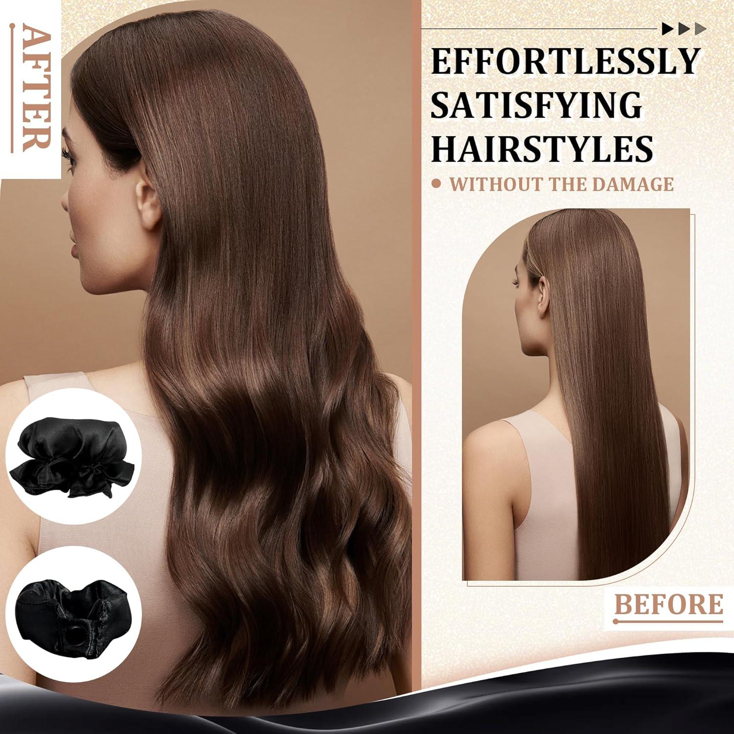 Juego de Rizadores de Cabello Sin Calor RYTABEE - 6 Piezas