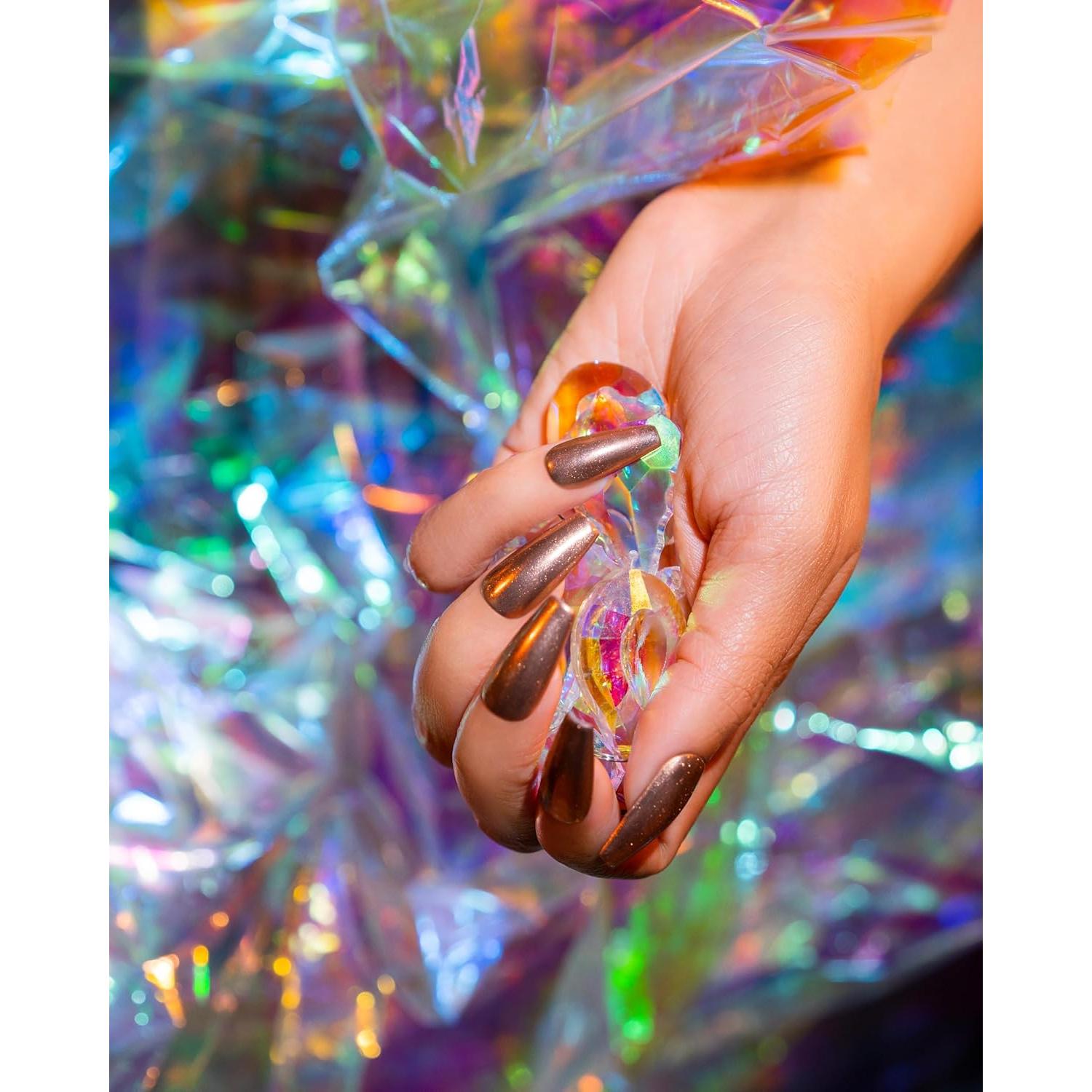 Gelish Chrome Stix Cobre 0.5g - Polvo para Uñas Metálico