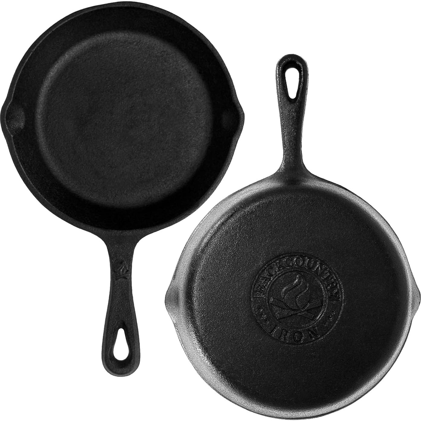 Sartén de Hierro Fundido Pre-Sazonada 15.24 cm Backcountry Iron