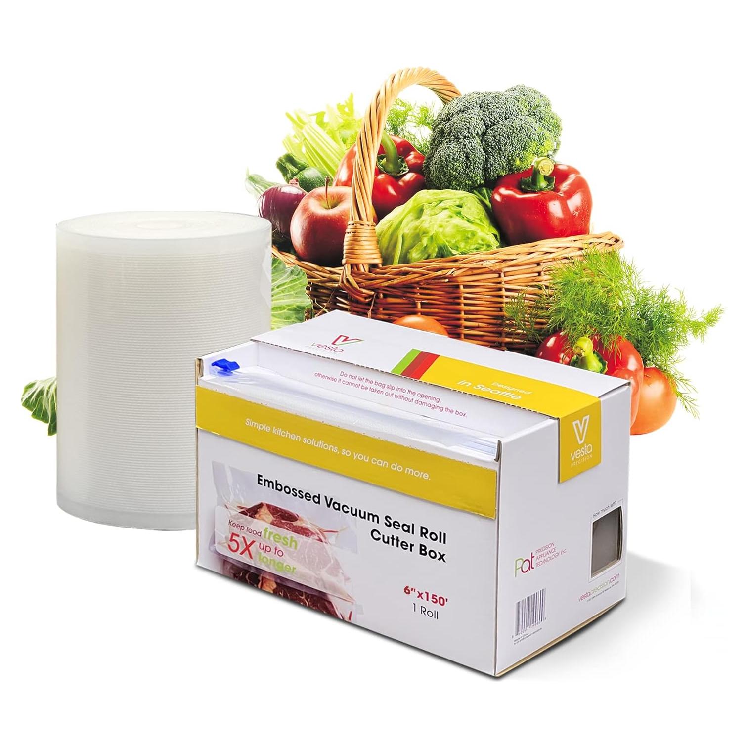 Rollo de Sellador al Vacío Vesta Precision 15 cm x 45.72 m