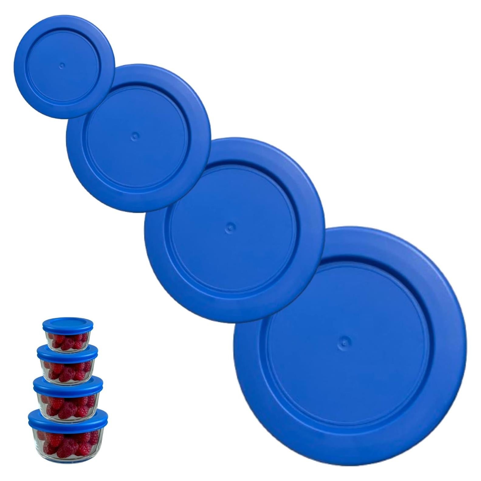 Tapas de Reemplazo Klare Ware 1, 2, 4 y 7 Tazas Azules