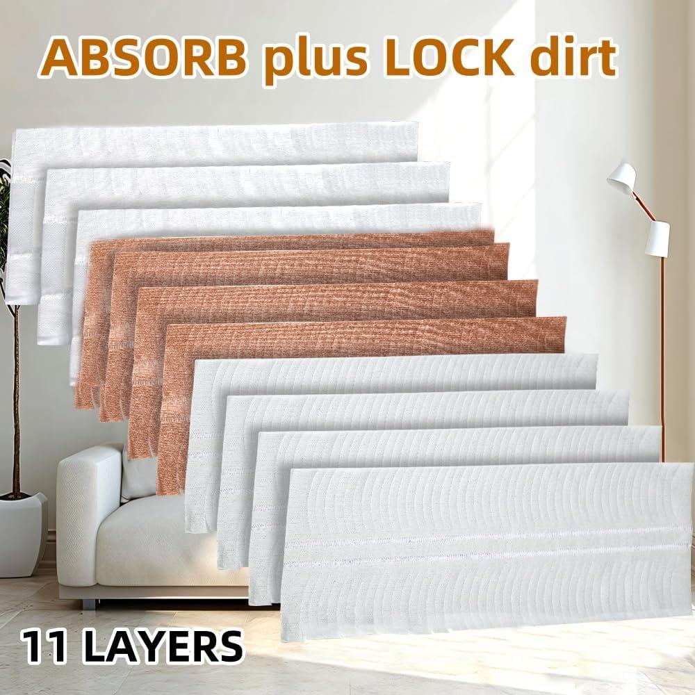 Recargas de almohadillas desechables PowerMop Multi-Superficie - 10 unidades