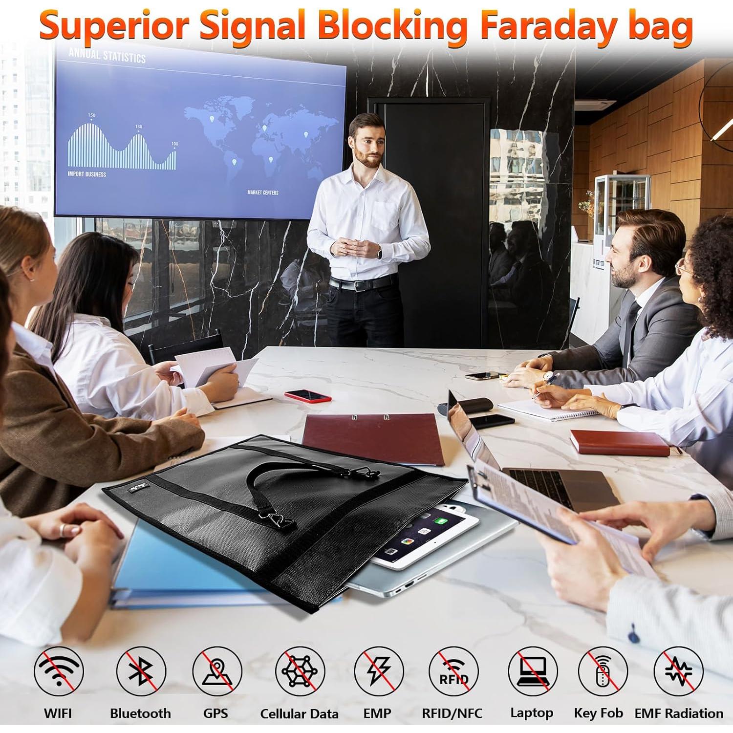 Bolsas Faraday JXE JXO 4 Piezas Protección EMP y Agua