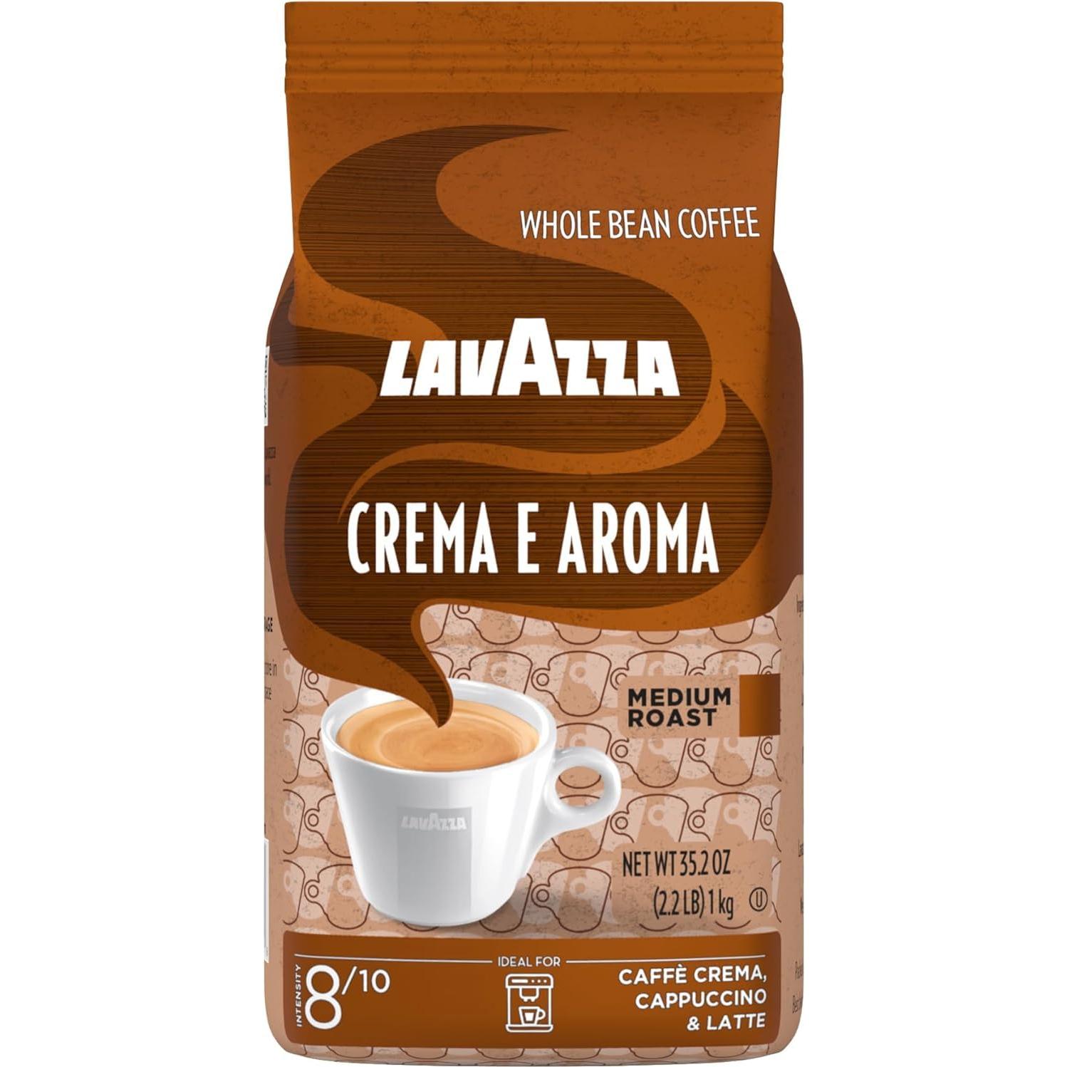 Granos de Café Tostados Lavazza Crema e Aroma 6 kg