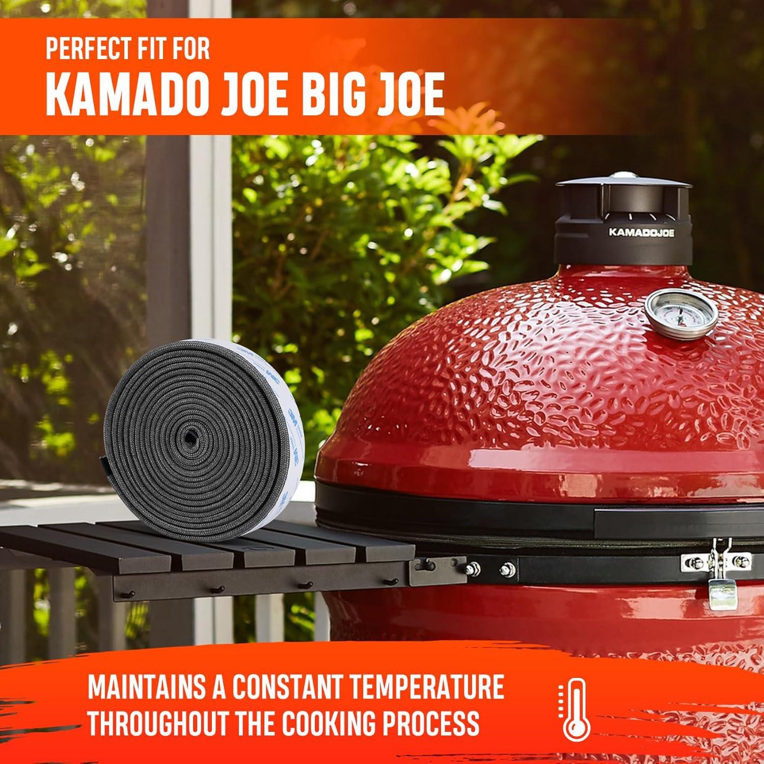 Kit de Junta de Malla de Alambre Onlyfire para Kamado Joe Big Joe