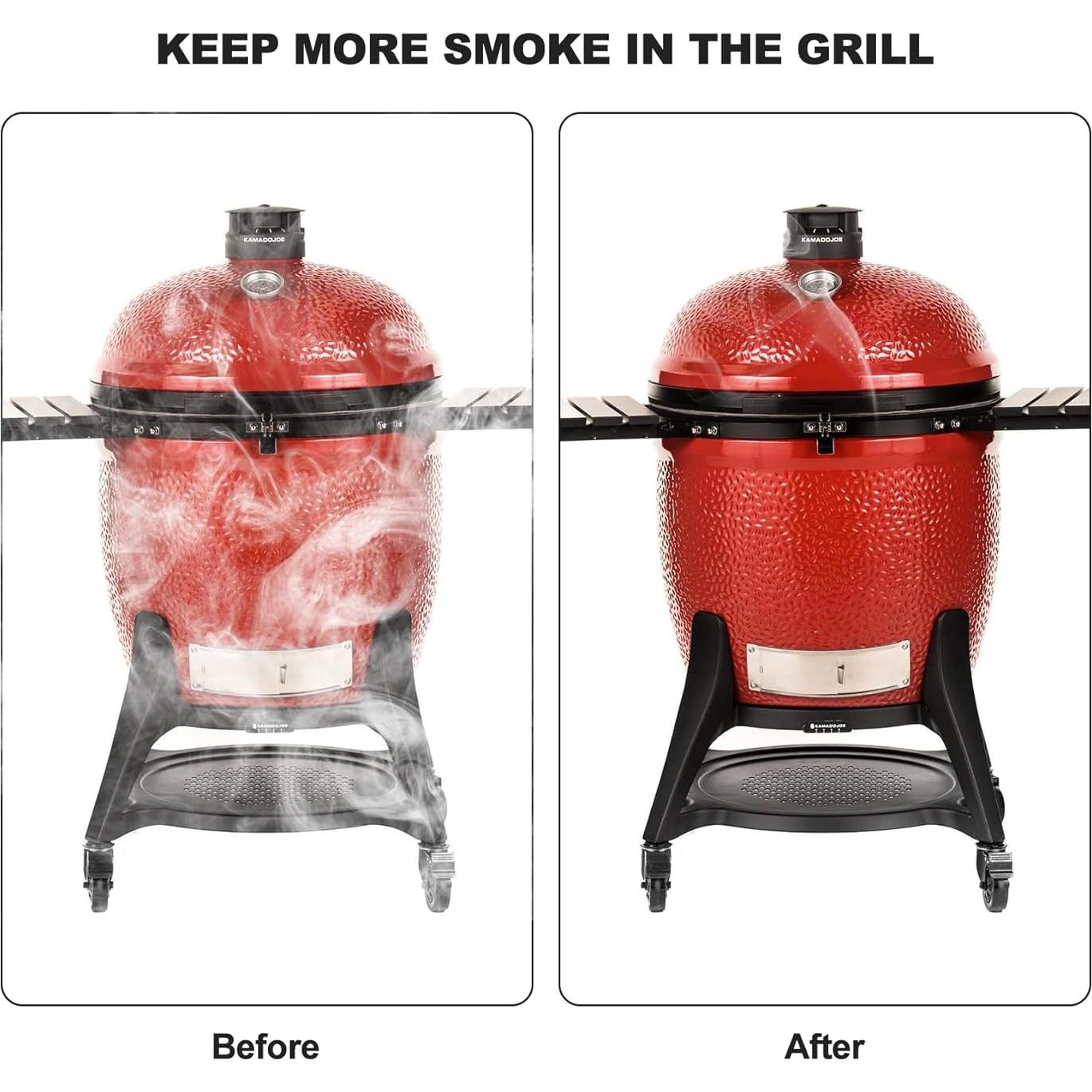 Kit de Junta de Malla de Alambre Onlyfire para Kamado Joe Big Joe