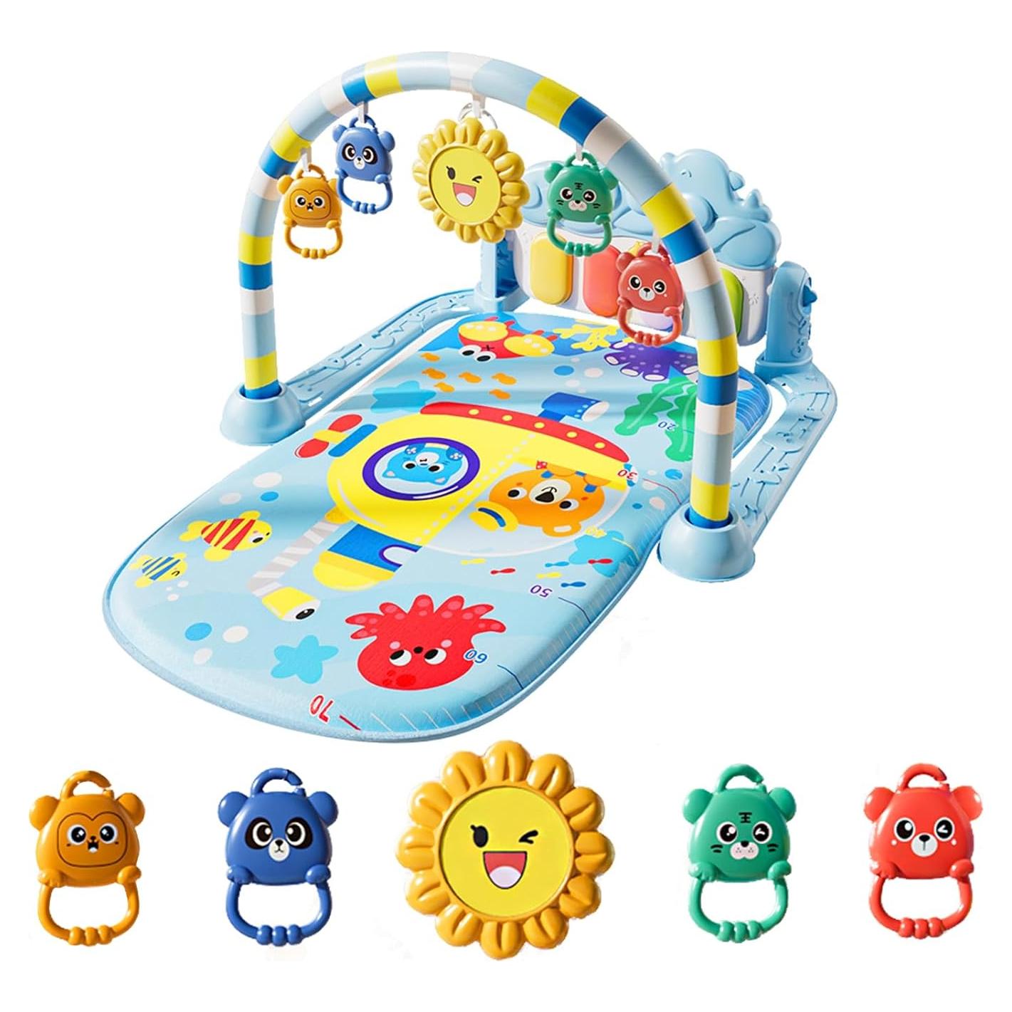 Tapete de Juego Musical para Bebés Alivio Encantador 75x56 cm