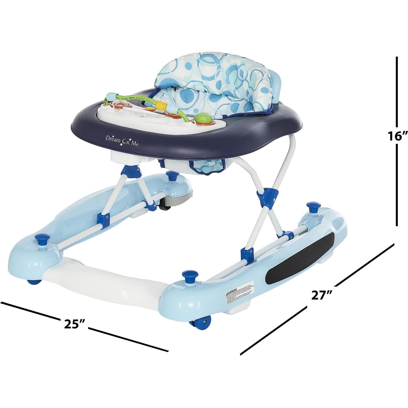 Caminador Go-Getter Dream On Me Ajustable Azul 4.5 kg