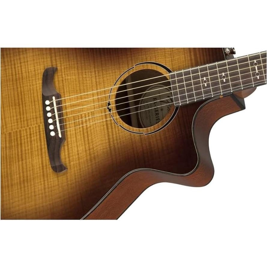 Guitarra Acústica Cutaway Fender FA-345CE 3-Colores Tea Burst
