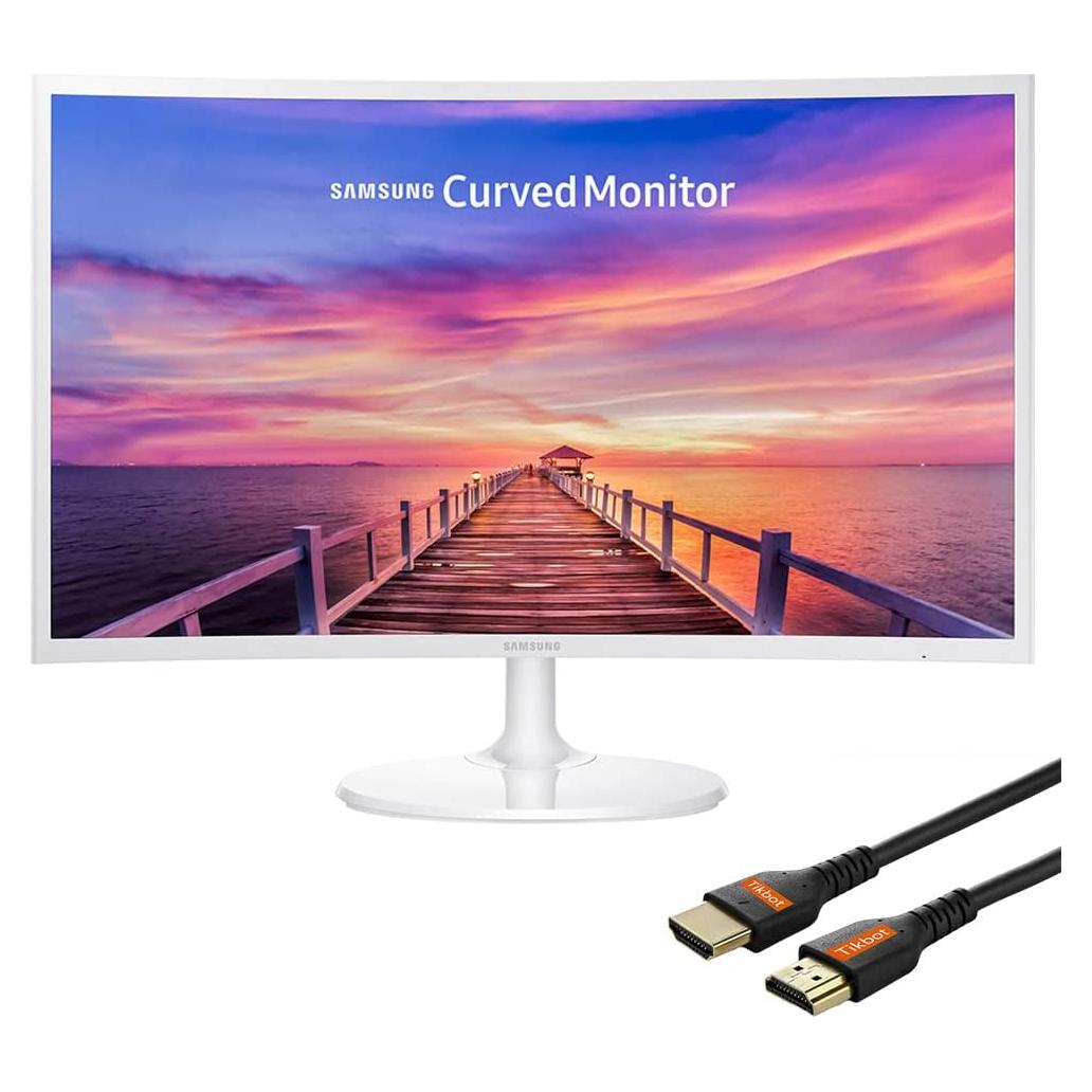 Monitor Curvo LED Samsung 27" FHD Antirreflejo 4ms FreeSync