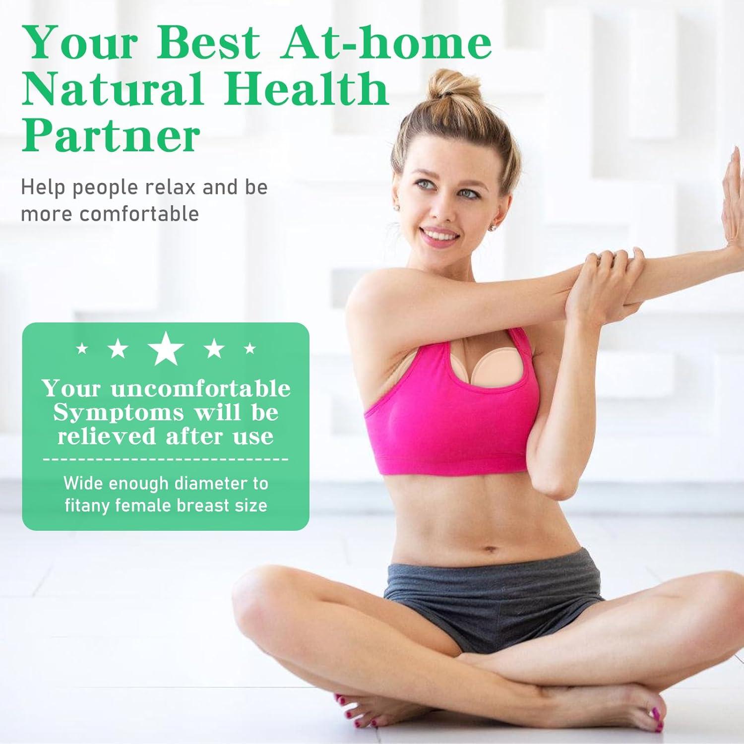 Paquete de Almohadillas de Aceite de Ricino YEXIAOBOY 2 Piezas