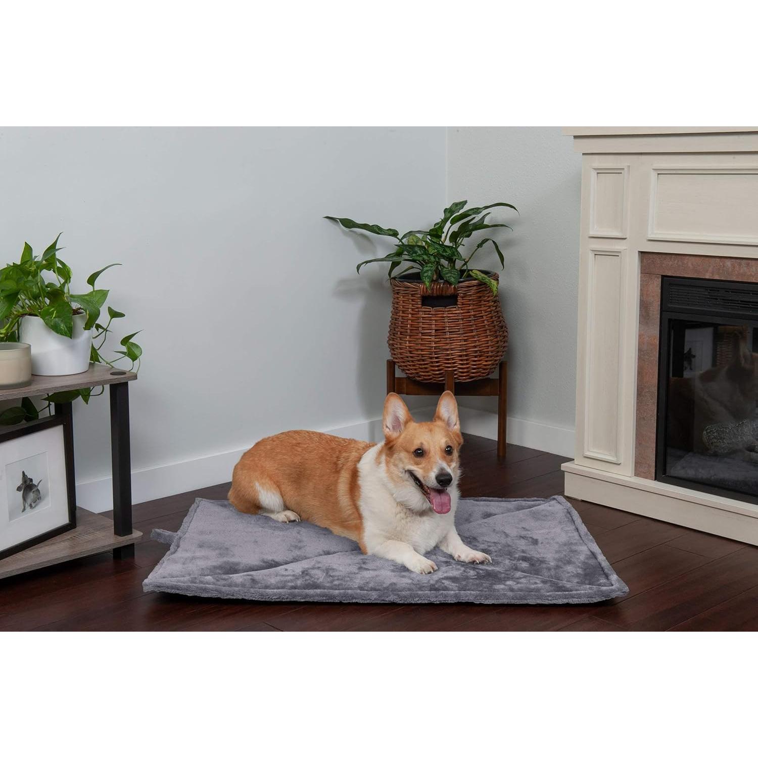 Almohadilla Autocalentable Furhaven ThermaNAP para Gatos y Perros