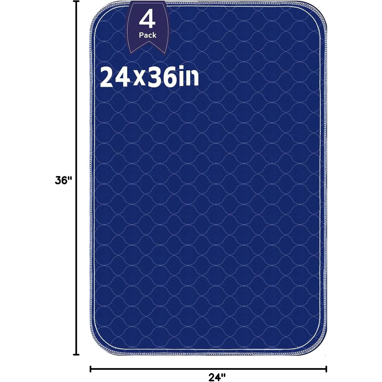 Almohadillas Impermeables Alsunny 61x91 cm - 4 Paquetes
